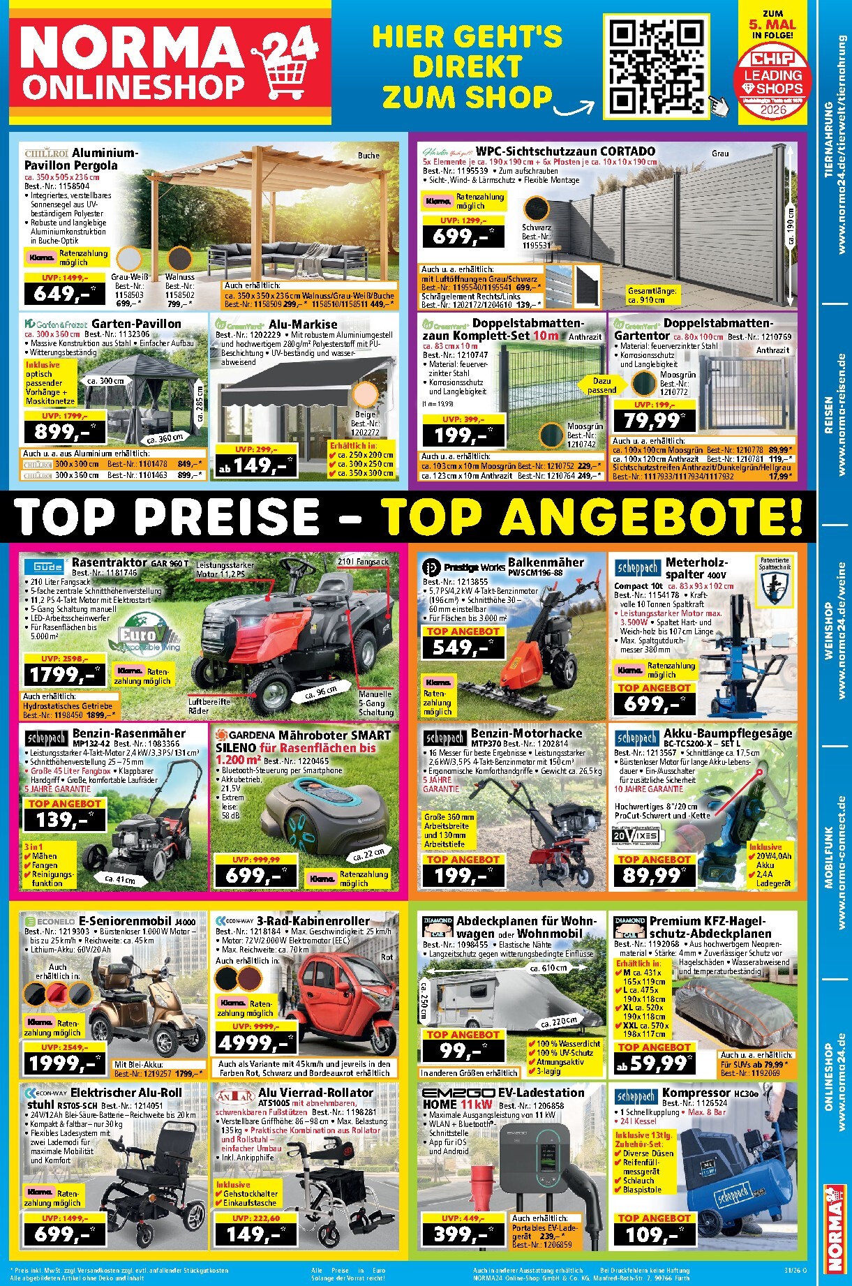 Norma24 - Onlineshop Prospekt nächste Woche – von Montag 27.07.2026 bis Sonntag 02.08.2026
