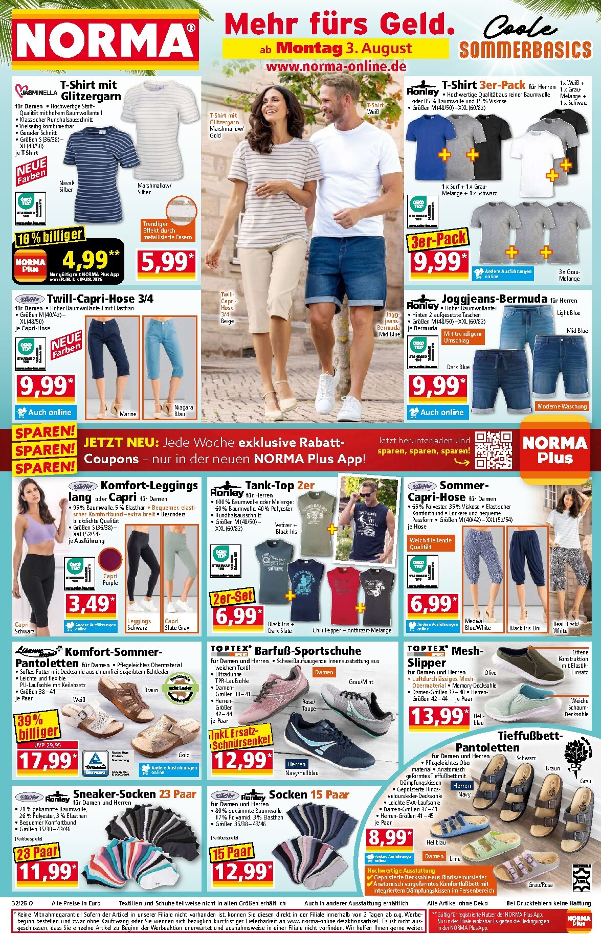 Norma Prospekt nächste Woche – von Montag 03.08.2026 bis Samstag 08.08.2026