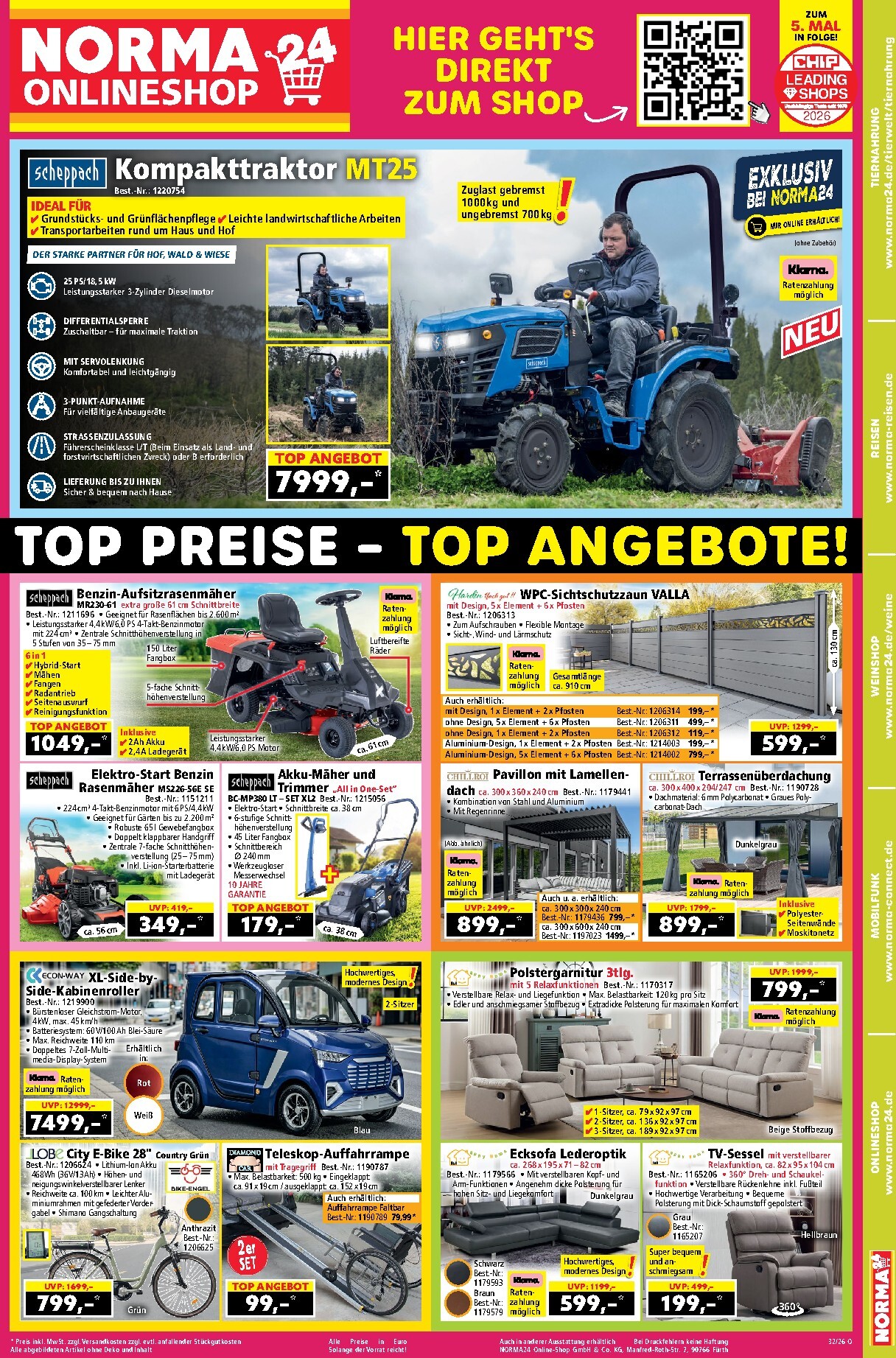 Norma24 - Onlineshop Prospekt nächste Woche – von Montag 03.08.2026 bis Sonntag 09.08.2026