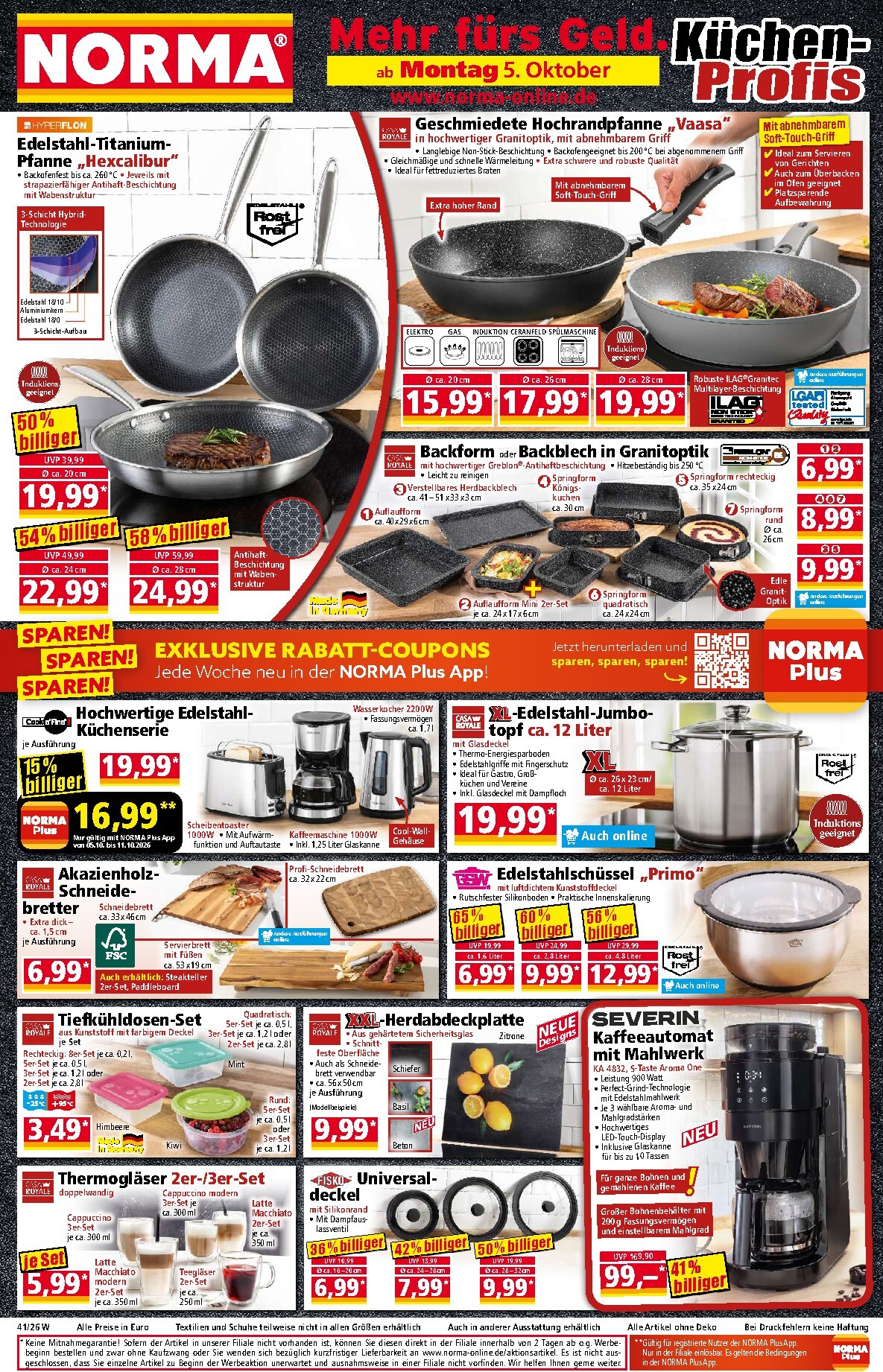Norma Prospekt nächste Woche – von Montag 05.10.2026 bis Samstag 10.10.2026