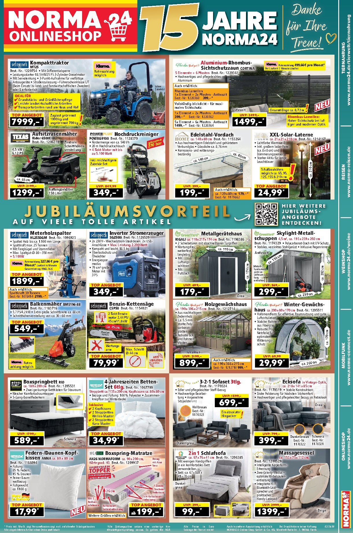 Norma - Onlineshop Prospekt nächste Woche – von Montag 12.10.2026 bis Samstag 17.10.2026