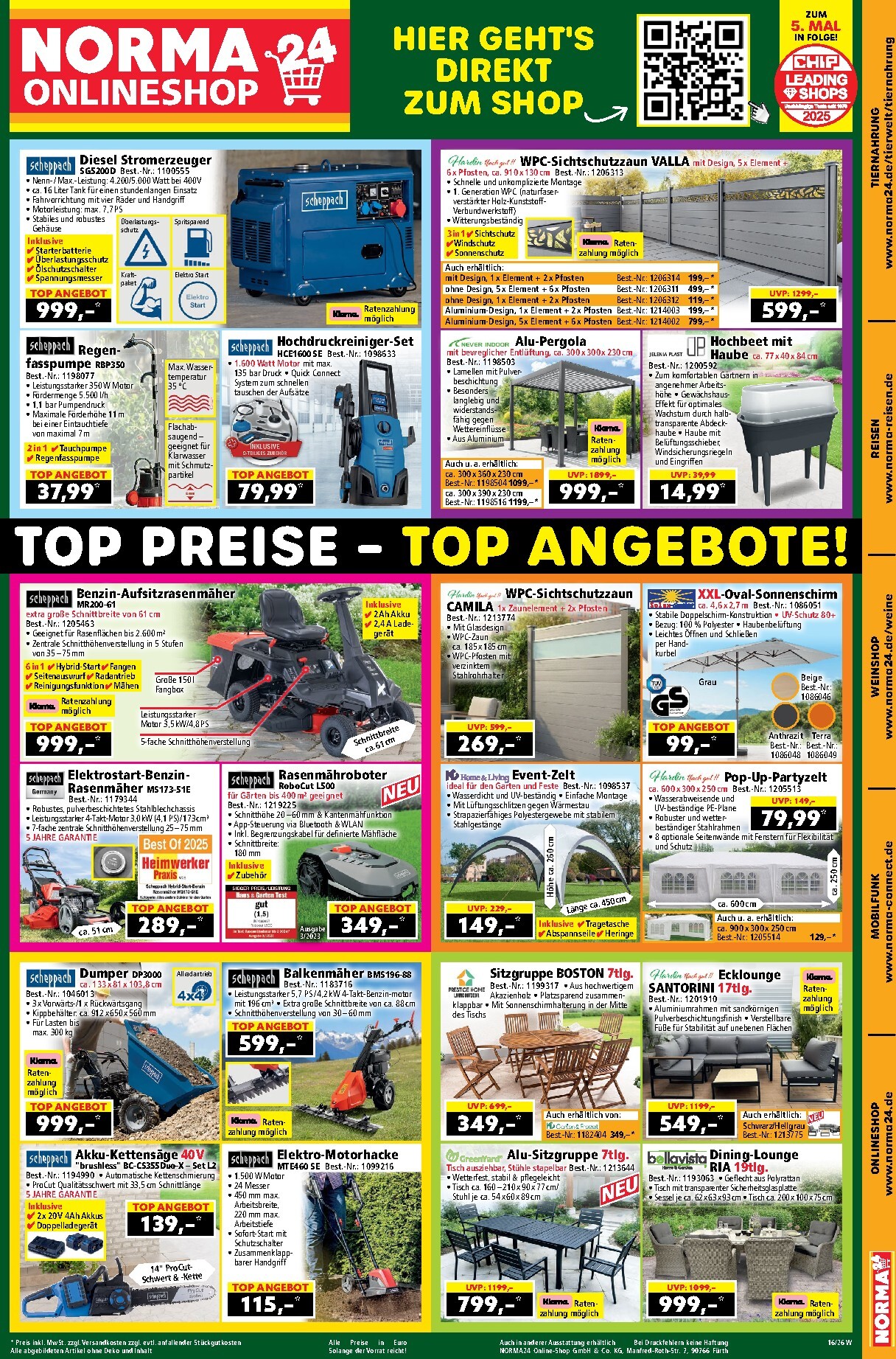 Norma24 - Onlineshop Prospekt nächste Woche – gültig vom Montag 13.04.2026 bis Sonntag 19.04.2026