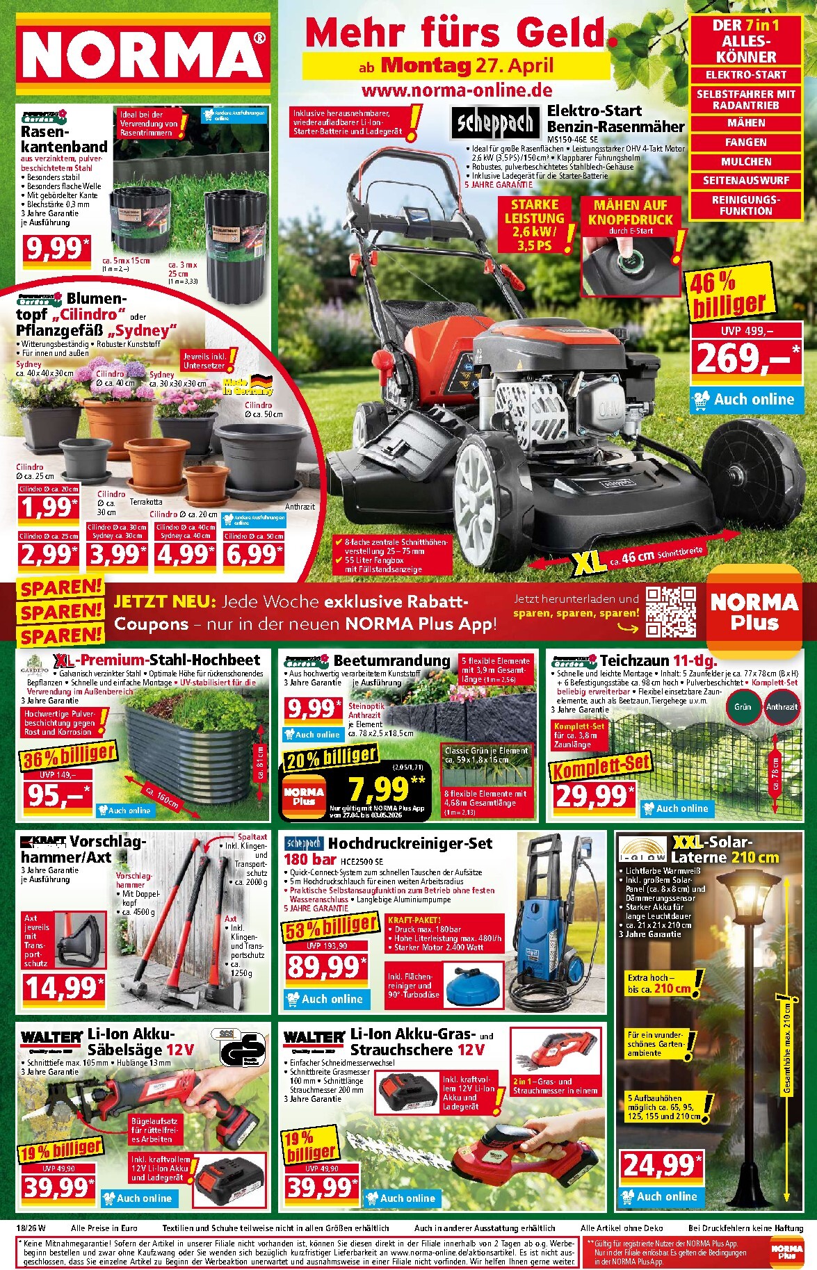 Norma Prospekt nächste Woche – von Montag 27.04.2026 bis Samstag 02.05.2026