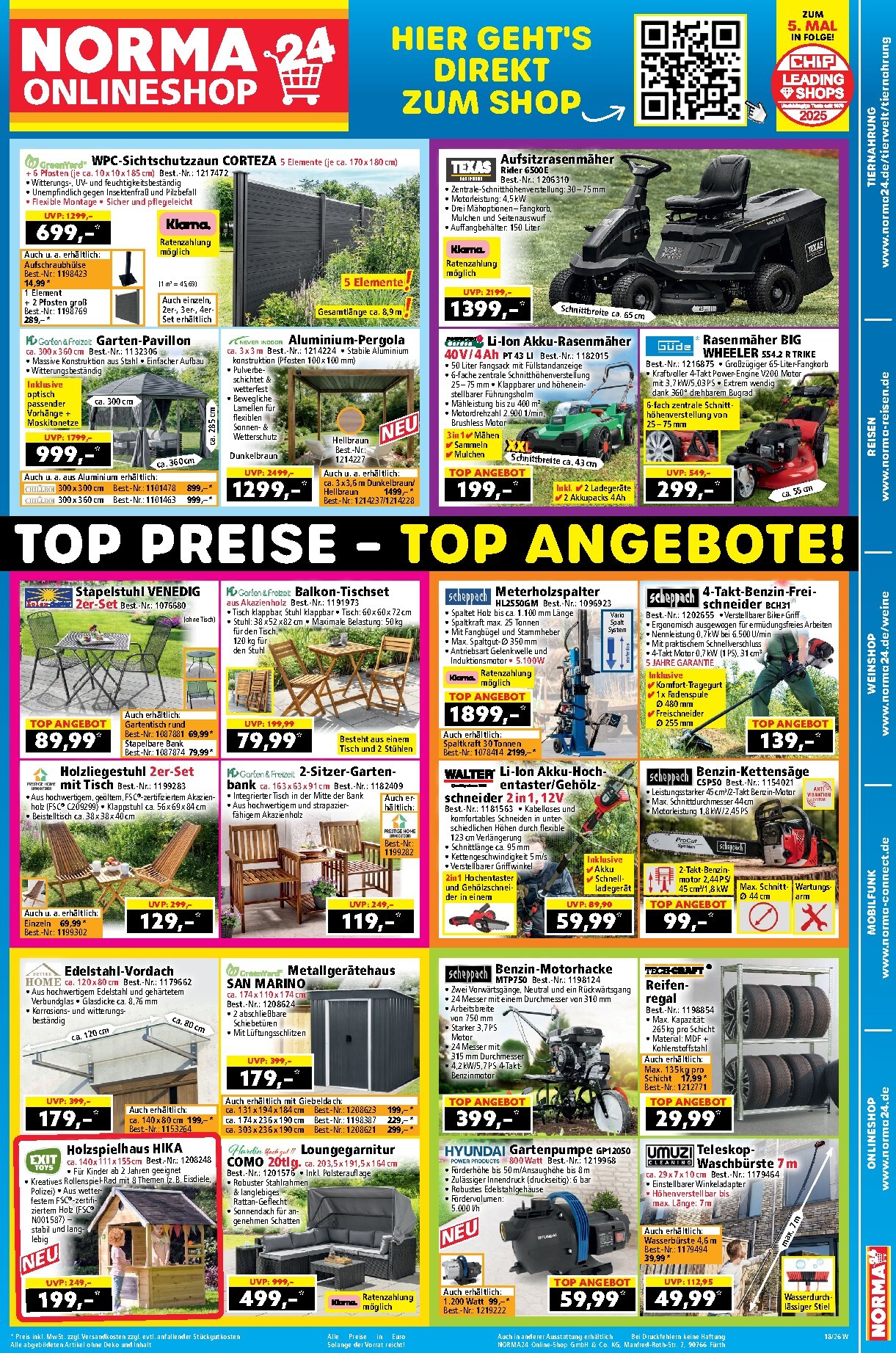 Norma24 - Onlineshop Prospekt nächste Woche – von Montag 27.04.2026 bis Sonntag 03.05.2026