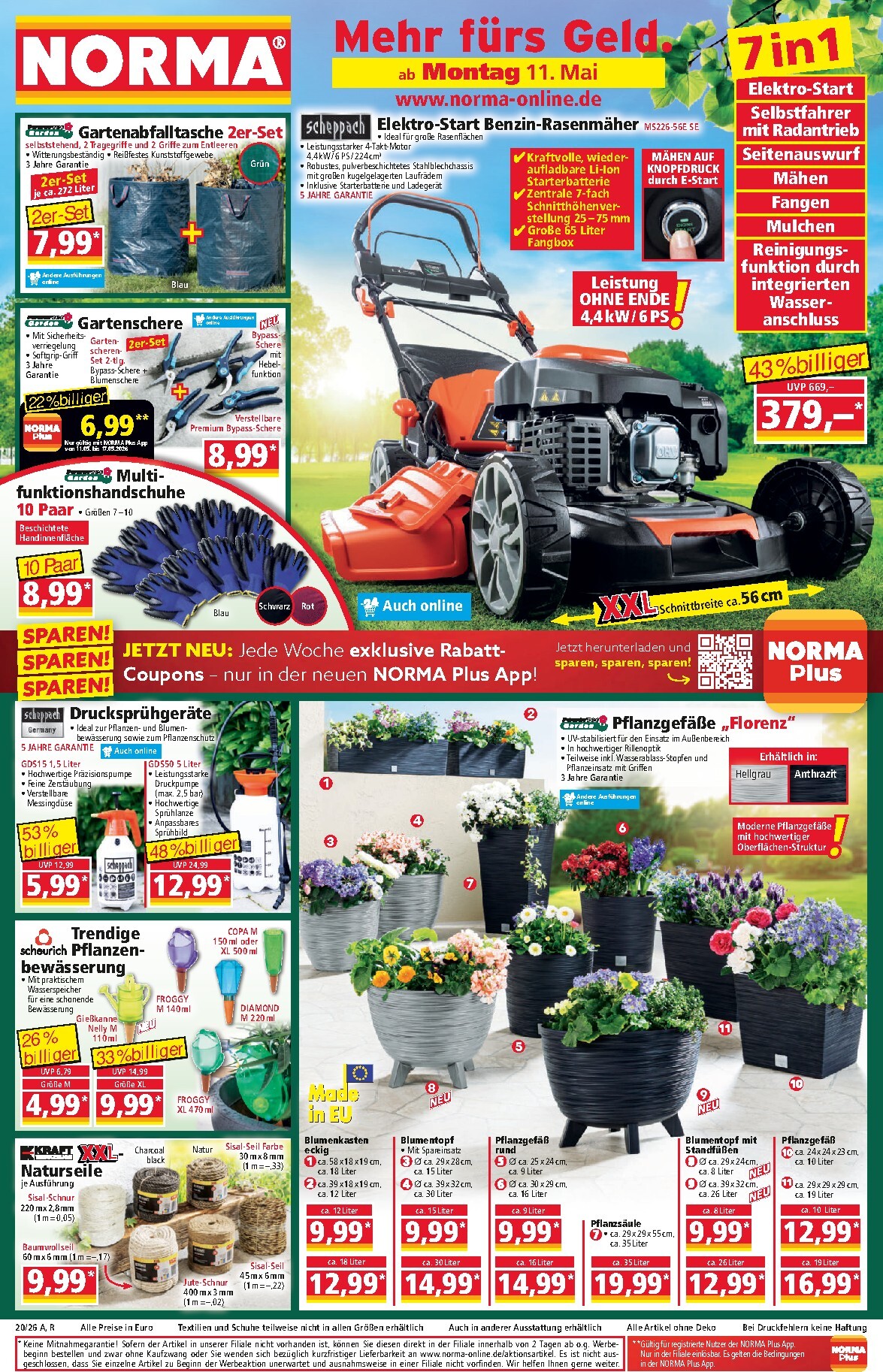 Norma Prospekt nächste Woche – von Montag 11.05.2026 bis Samstag 16.05.2026