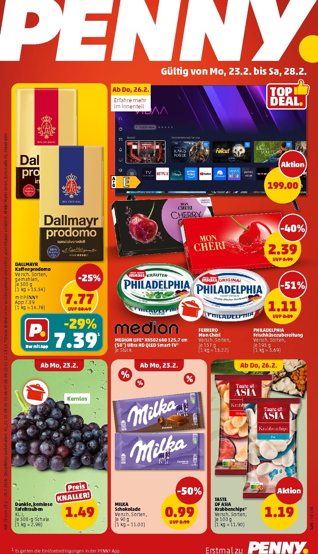 PENNY-Prospekt gültig vom 23.02.2026 bis 28.02.2026