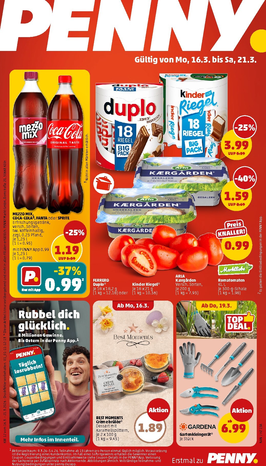 PENNY-Prospekt gültig vom 16.03.2026 bis 21.03.2026
