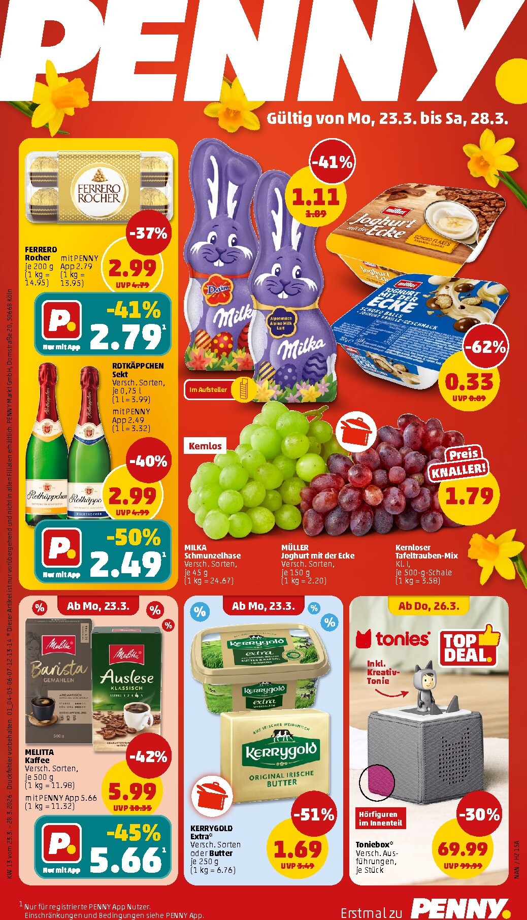 PENNY-Prospekt gültig vom 23.03.2026 bis 28.03.2026