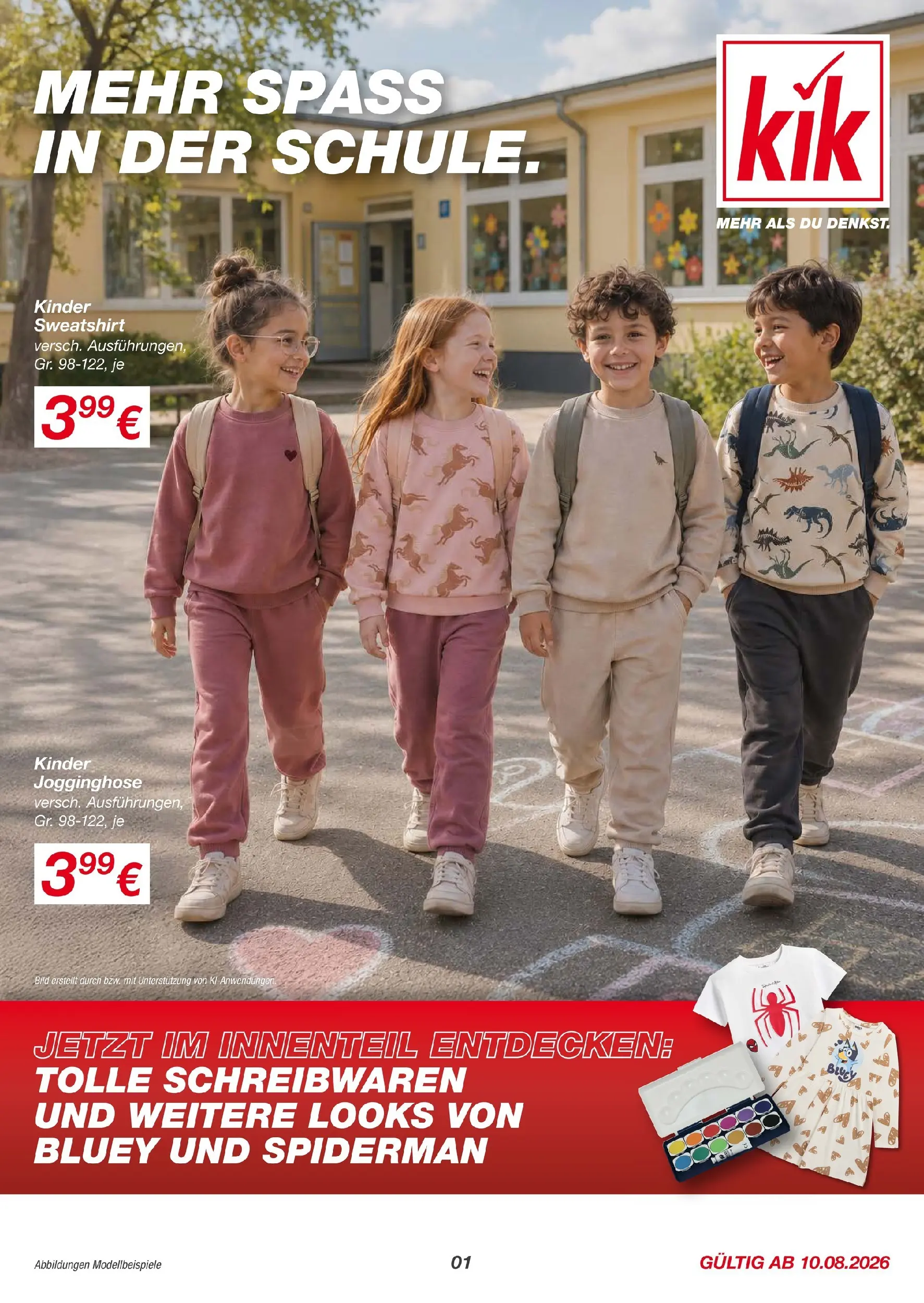 KiK Prospekt nächste Woche – von Montag 10.08.2026 bis Montag 31.08.2026