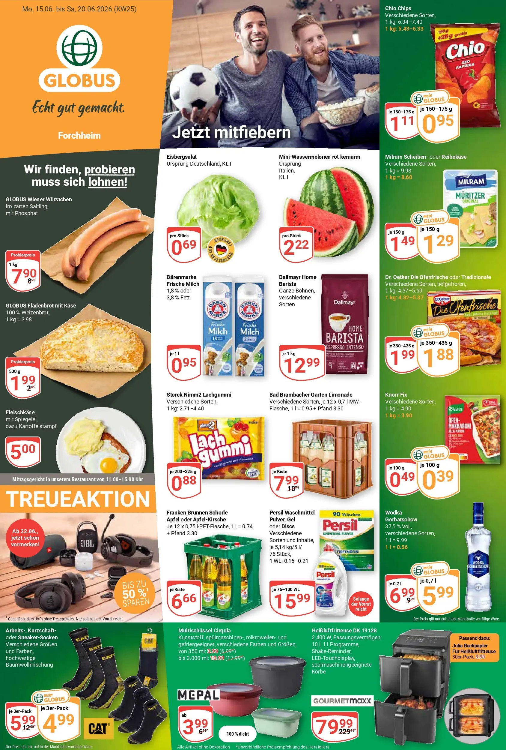 Globus - Forchheim Prospekt nächste Woche – von Montag 15.06.2026 bis Samstag 20.06.2026