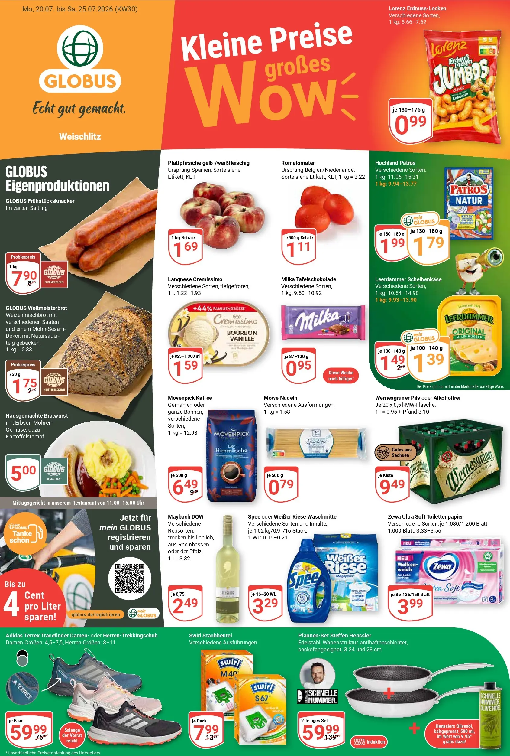Globus - Globus: Wochenangebote Prospekt nächste Woche – von Montag 20.07.2026 bis Samstag 25.07.2026