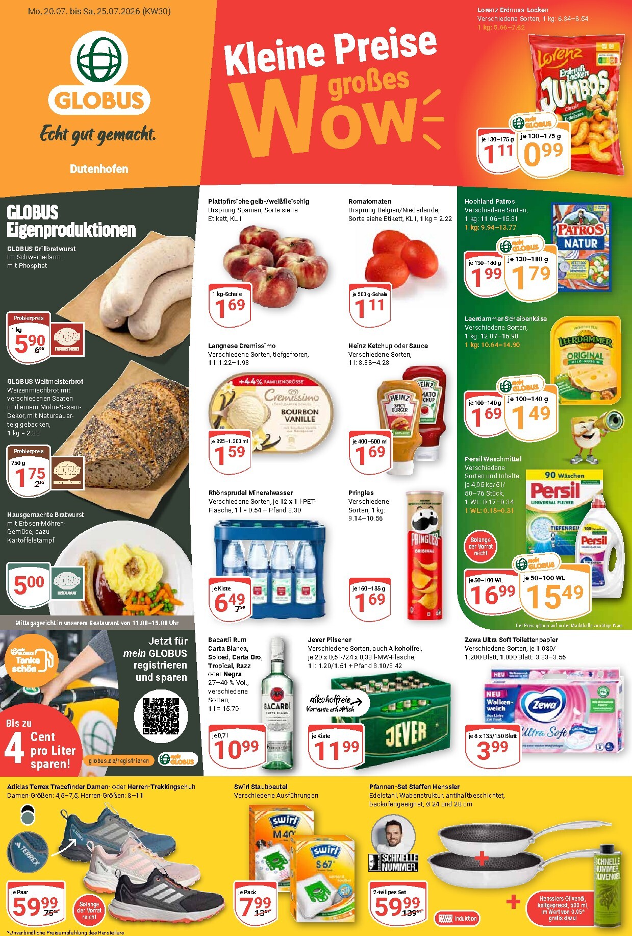 Globus - Unser kommendes Prospekt Prospekt nächste Woche – von Montag 20.07.2026 bis Samstag 25.07.2026
