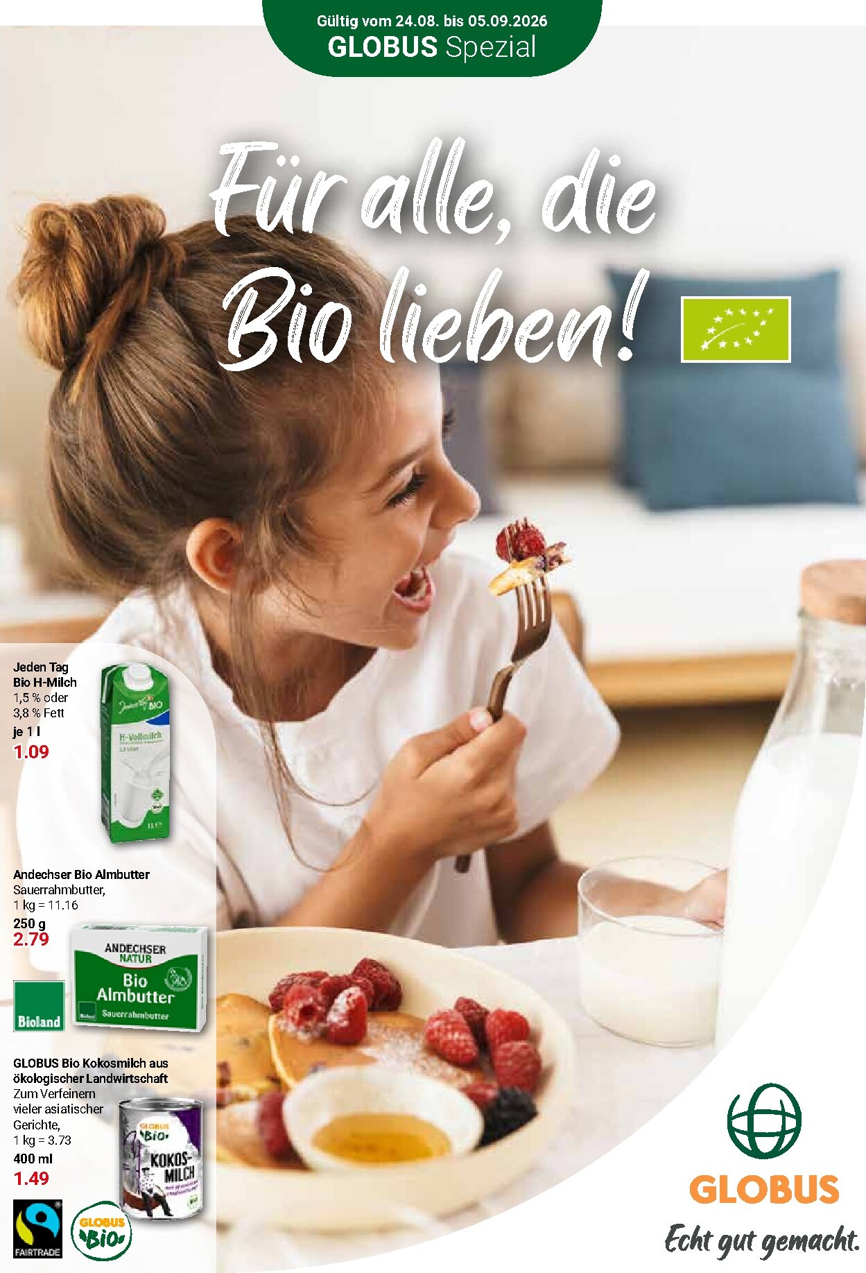 Globus - Spezial Prospekt nächste Woche – von Montag 24.08.2026 bis Samstag 05.09.2026