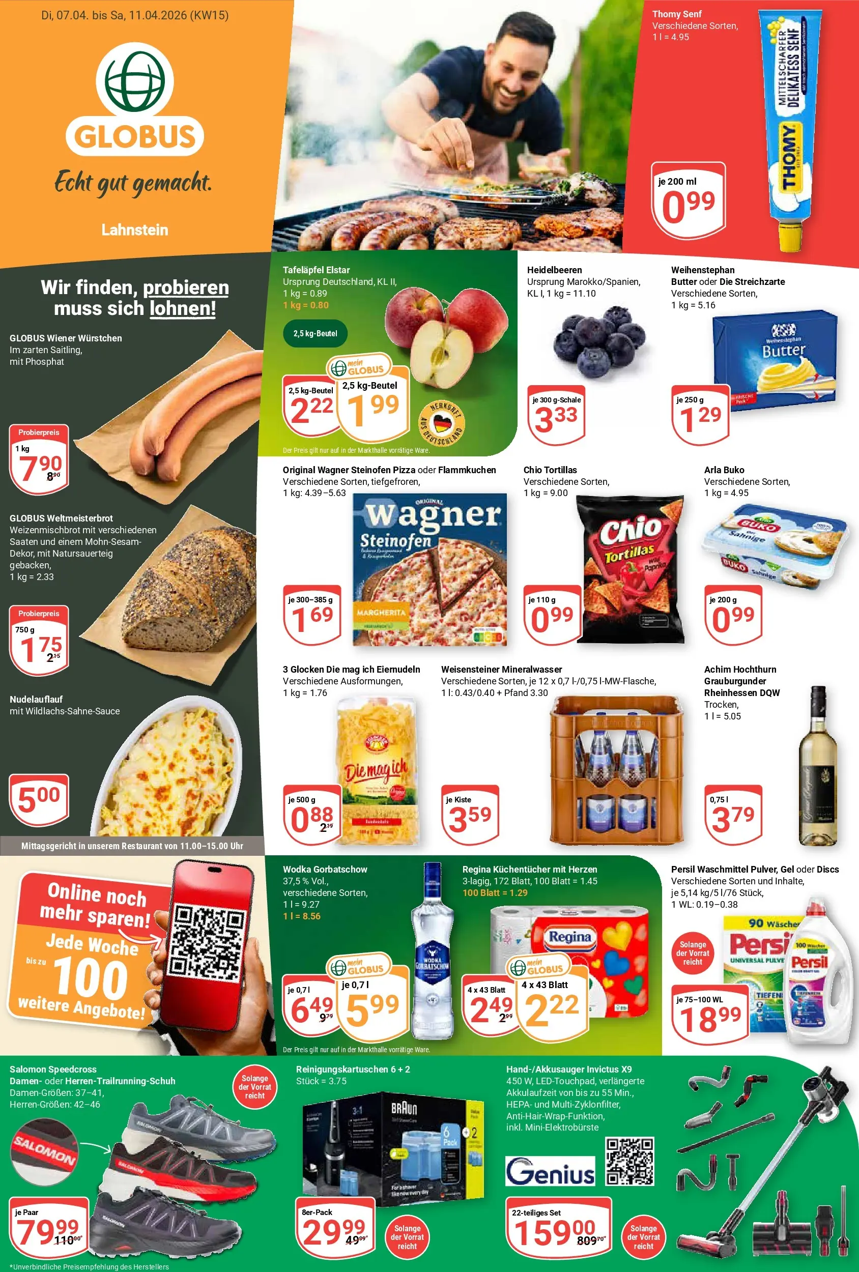 Globus - Lahnstein-Prospekt gültig vom 07.04.2026 bis 11.04.2026