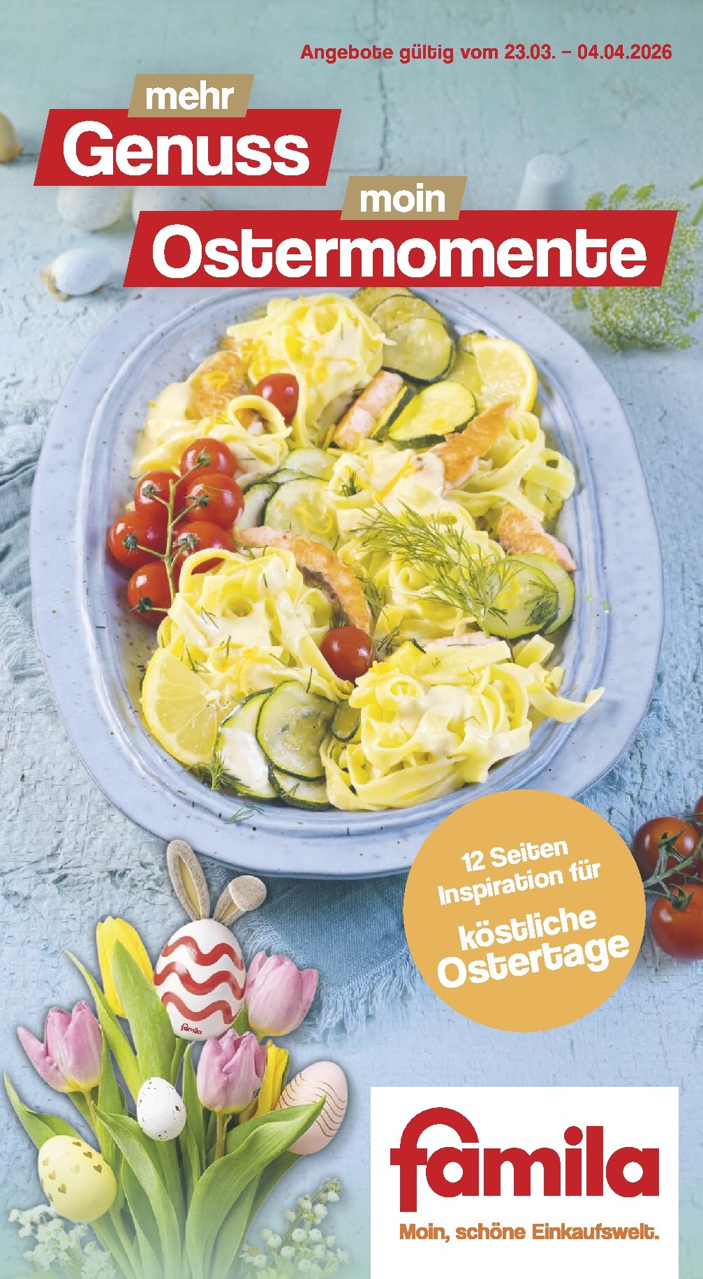 Famila Nordwest - Ostermomente-Prospekt gültig vom 23.03.2026 bis 04.04.2026