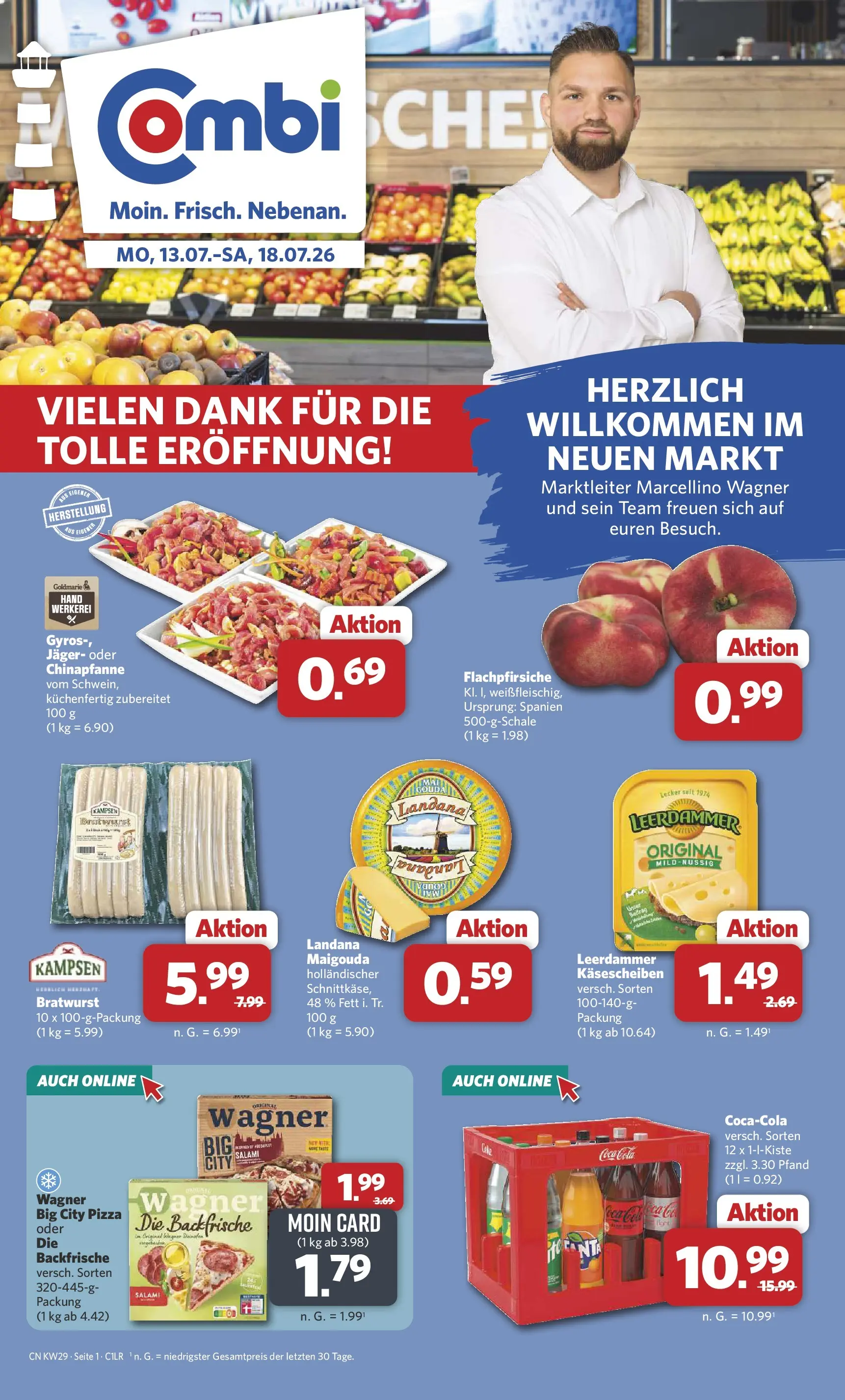 Combi - Neuen Markt Prospekt – von Montag 13.07.2026 bis Samstag 18.07.2026