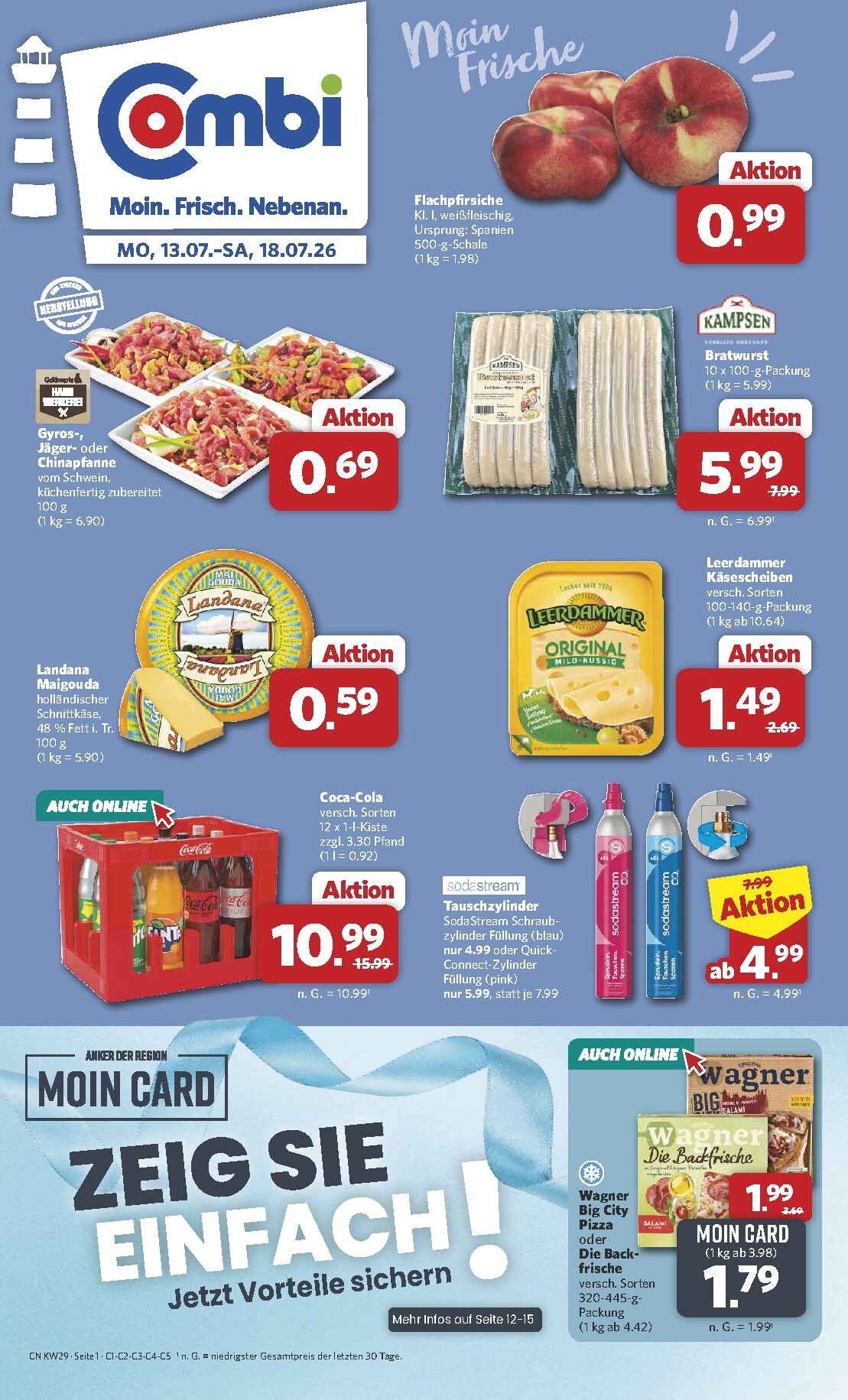 Combi Prospekt – von Montag 13.07.2026 bis Samstag 18.07.2026