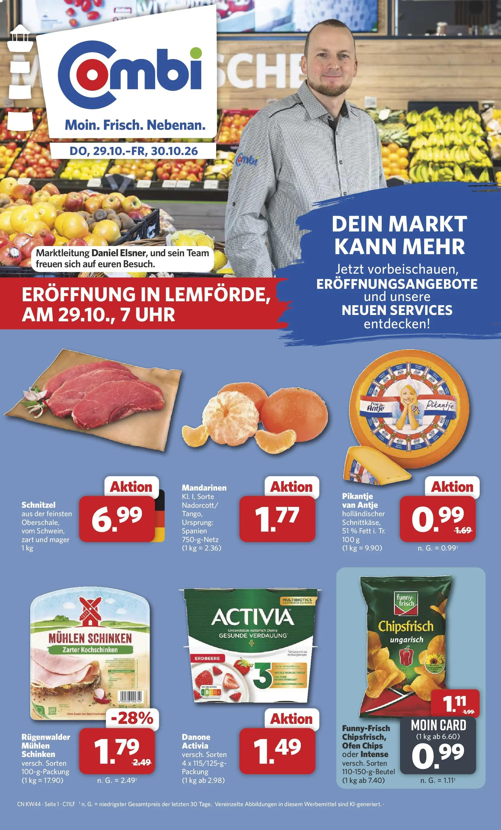 Neuer Combi - Lemförde Prospekt – von Donnerstag 29.10.2026 bis Freitag 30.10.2026