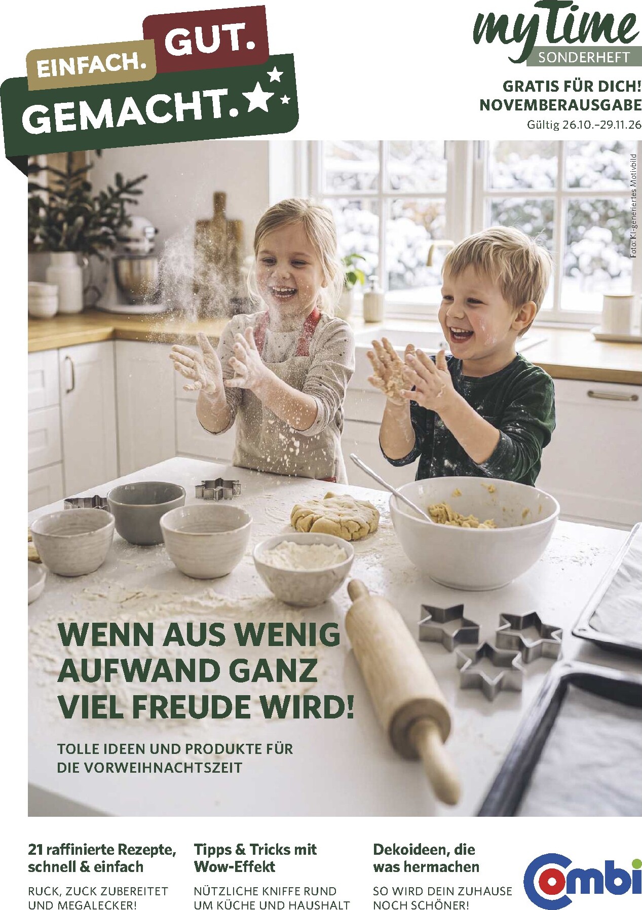 Combi - Besondere Momente Prospekt – von Montag 26.10.2026 bis Sonntag 29.11.2026
