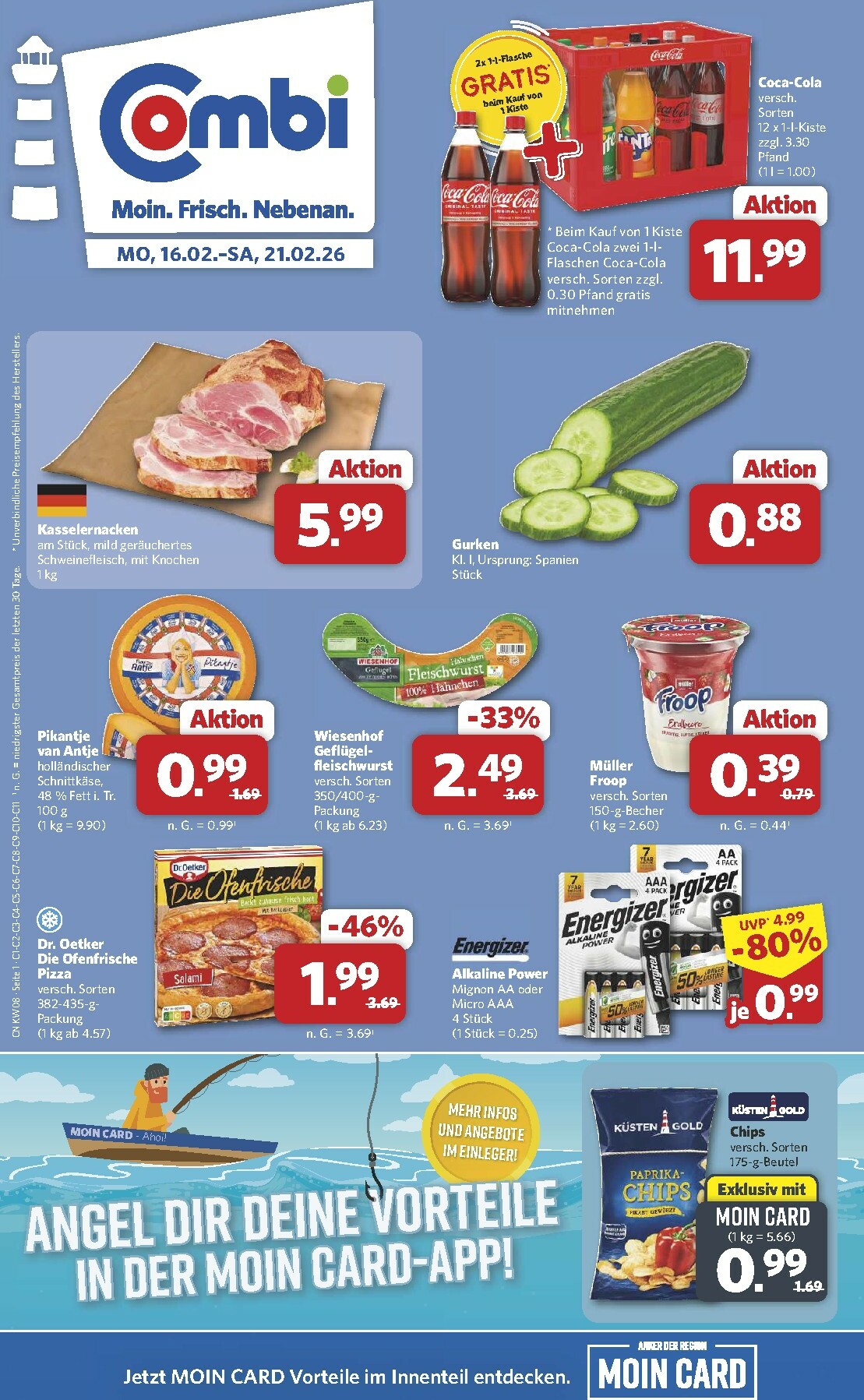 Combi-Prospekt gültig vom 16.02.2026 bis 21.02.2026