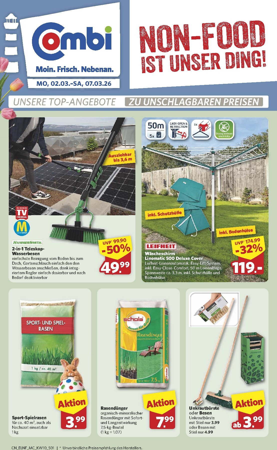 Combi - Non-Food-Prospekt gültig vom 02.03.2026 bis 07.03.2026