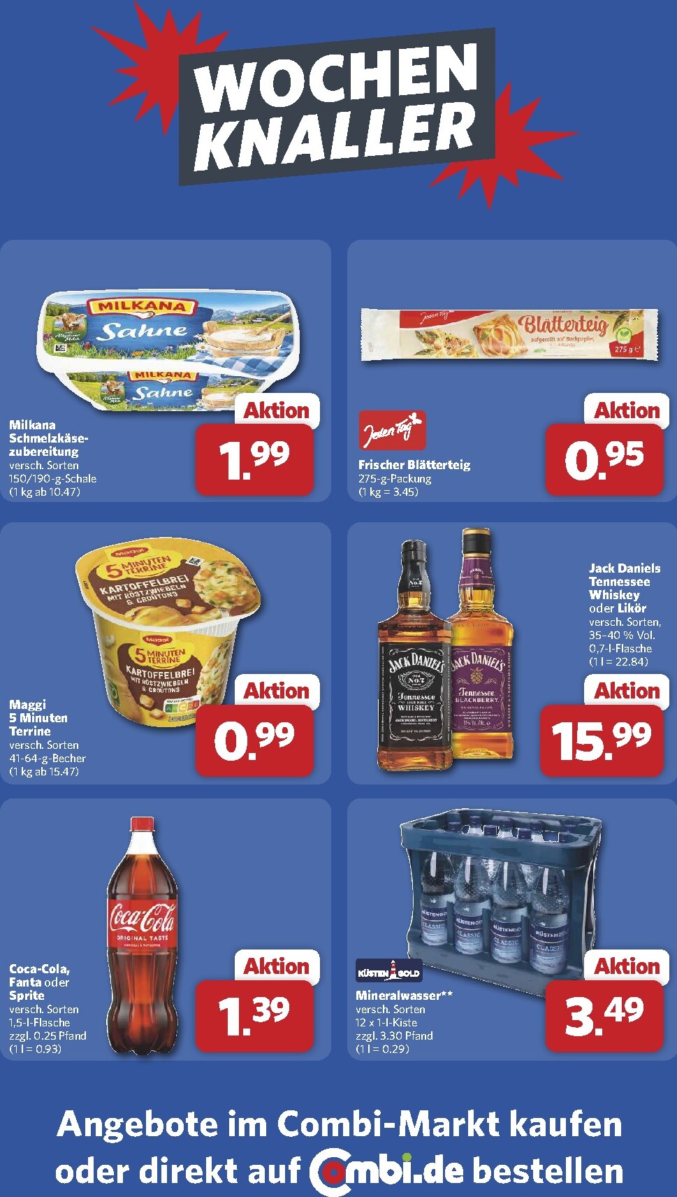 Combi - Wochen Knaller Prospekt – von Sonntag 12.04.2026 bis Samstag 18.04.2026