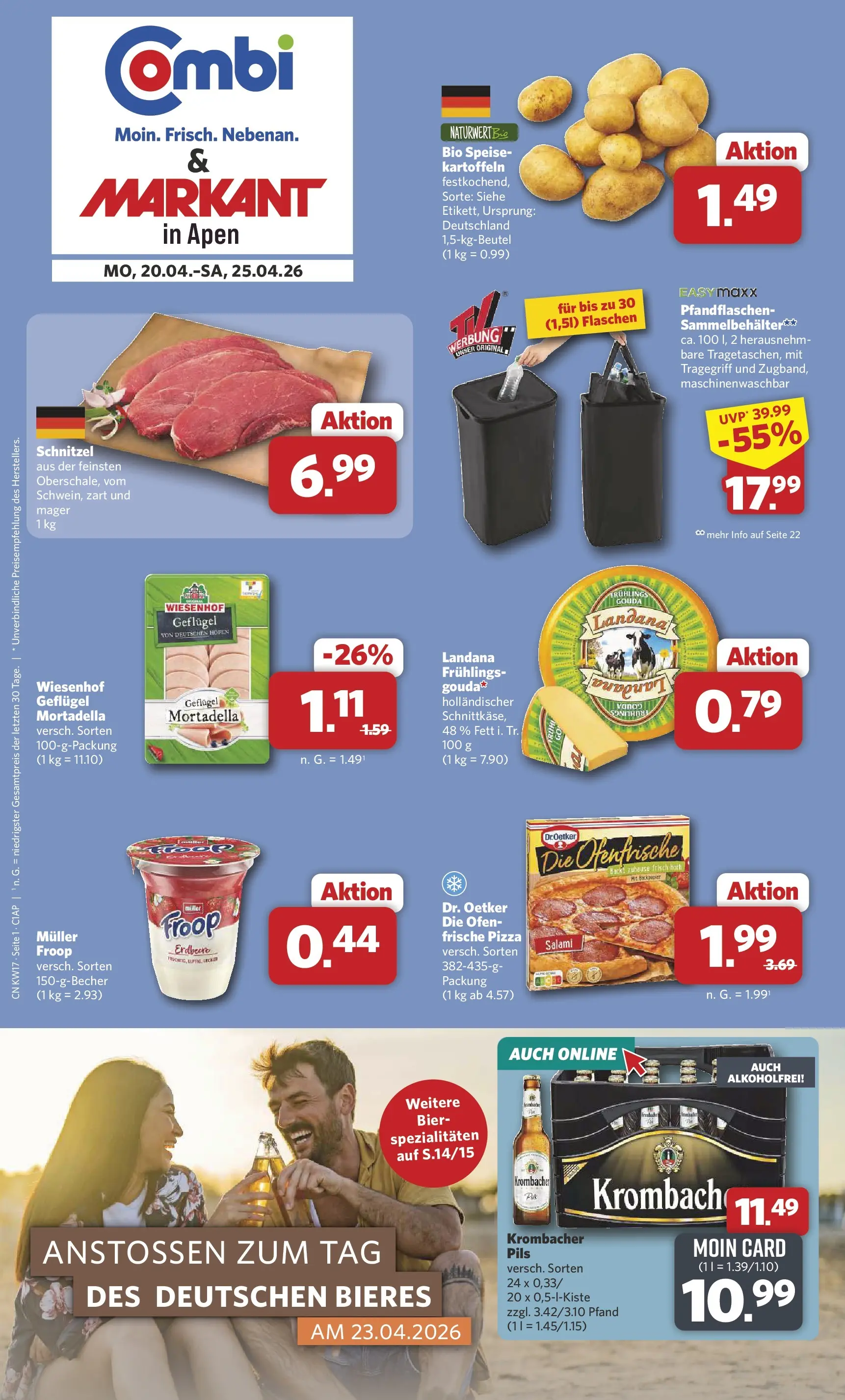 Combi - Apen Prospekt – von Montag 20.04.2026 bis Samstag 25.04.2026