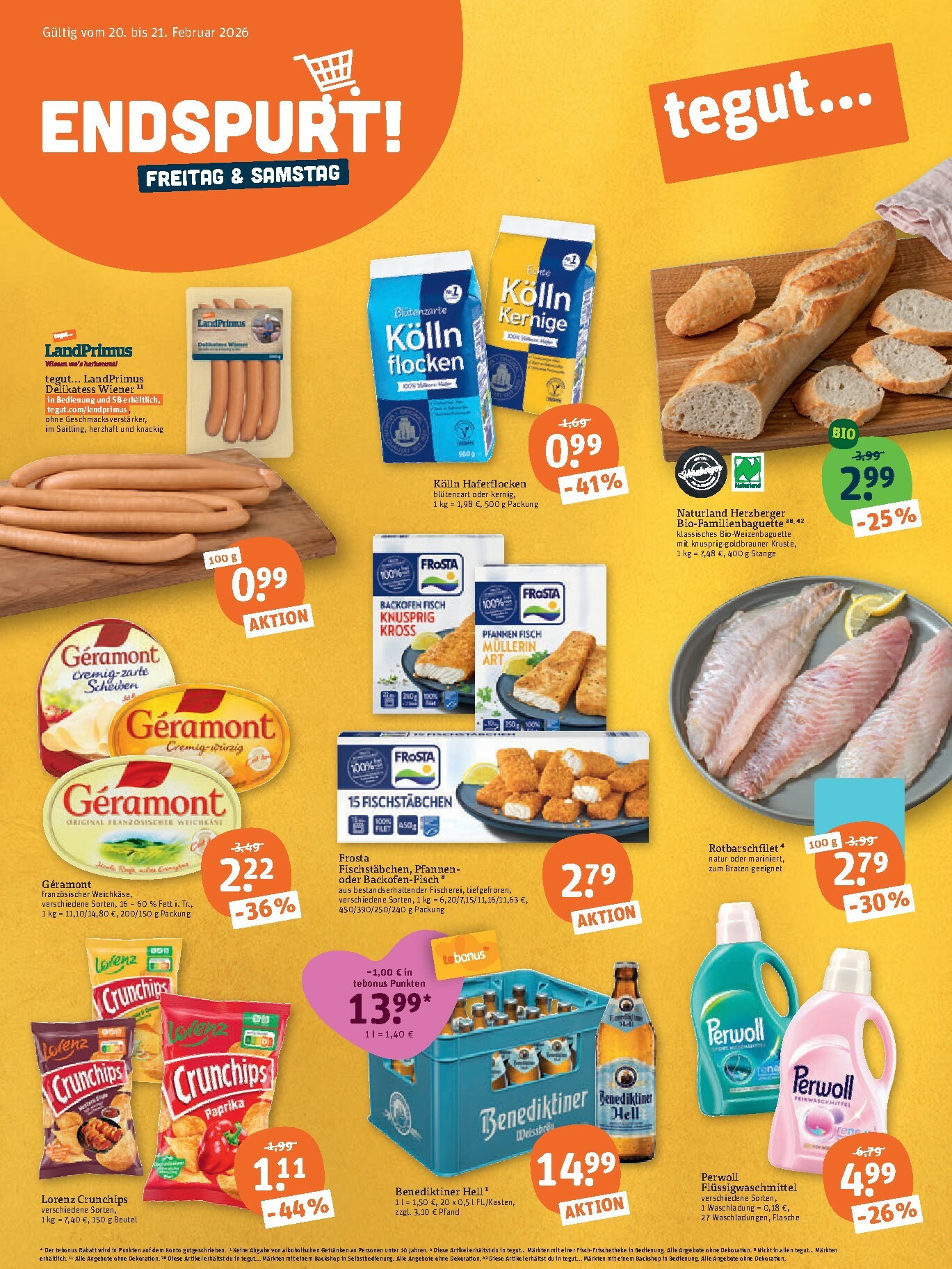 Tegut-Prospekt gültig vom 16.02.2026 bis 21.02.2026