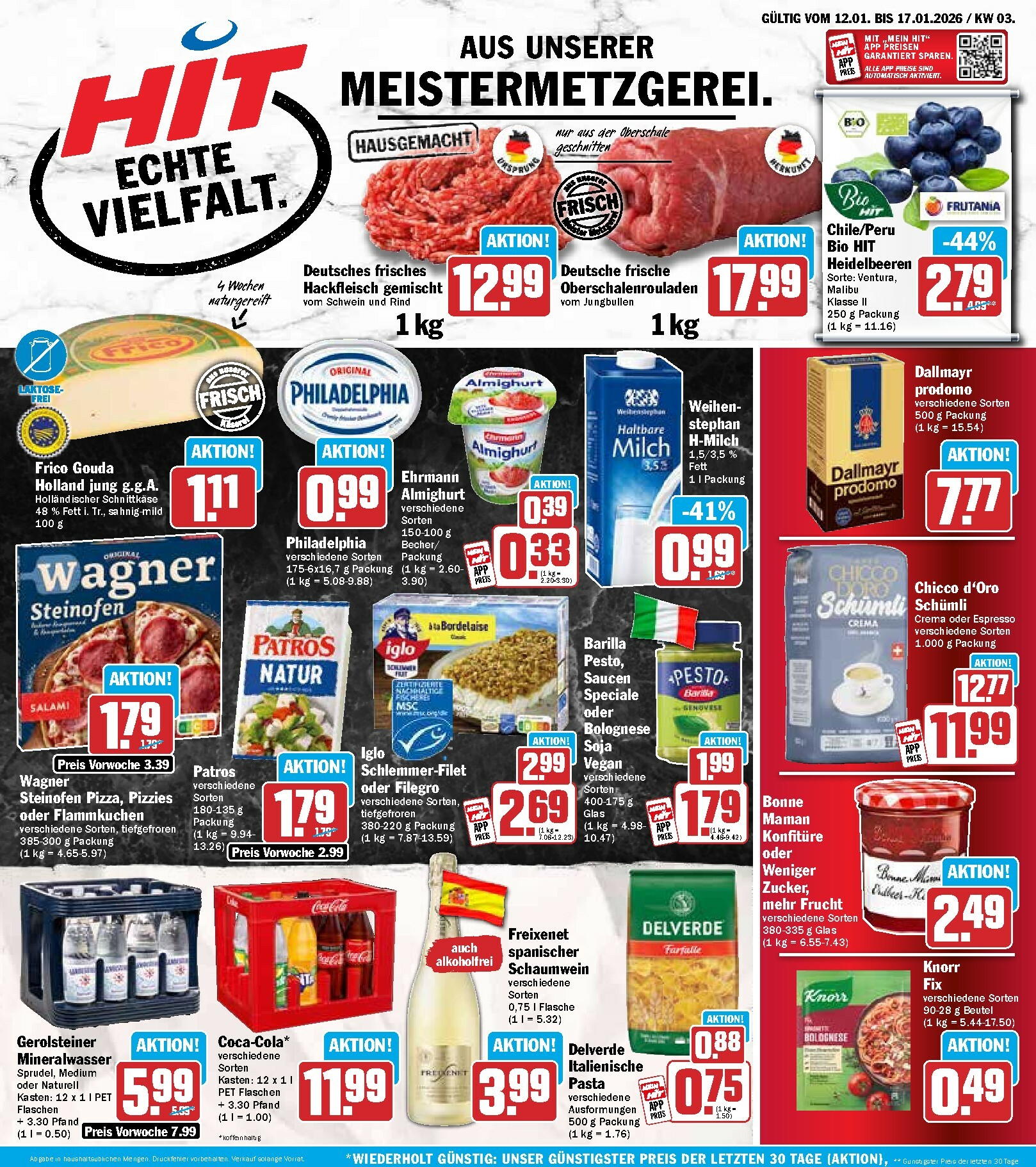 Hit-Prospekt gültig vom 12.01. bis 17.01.