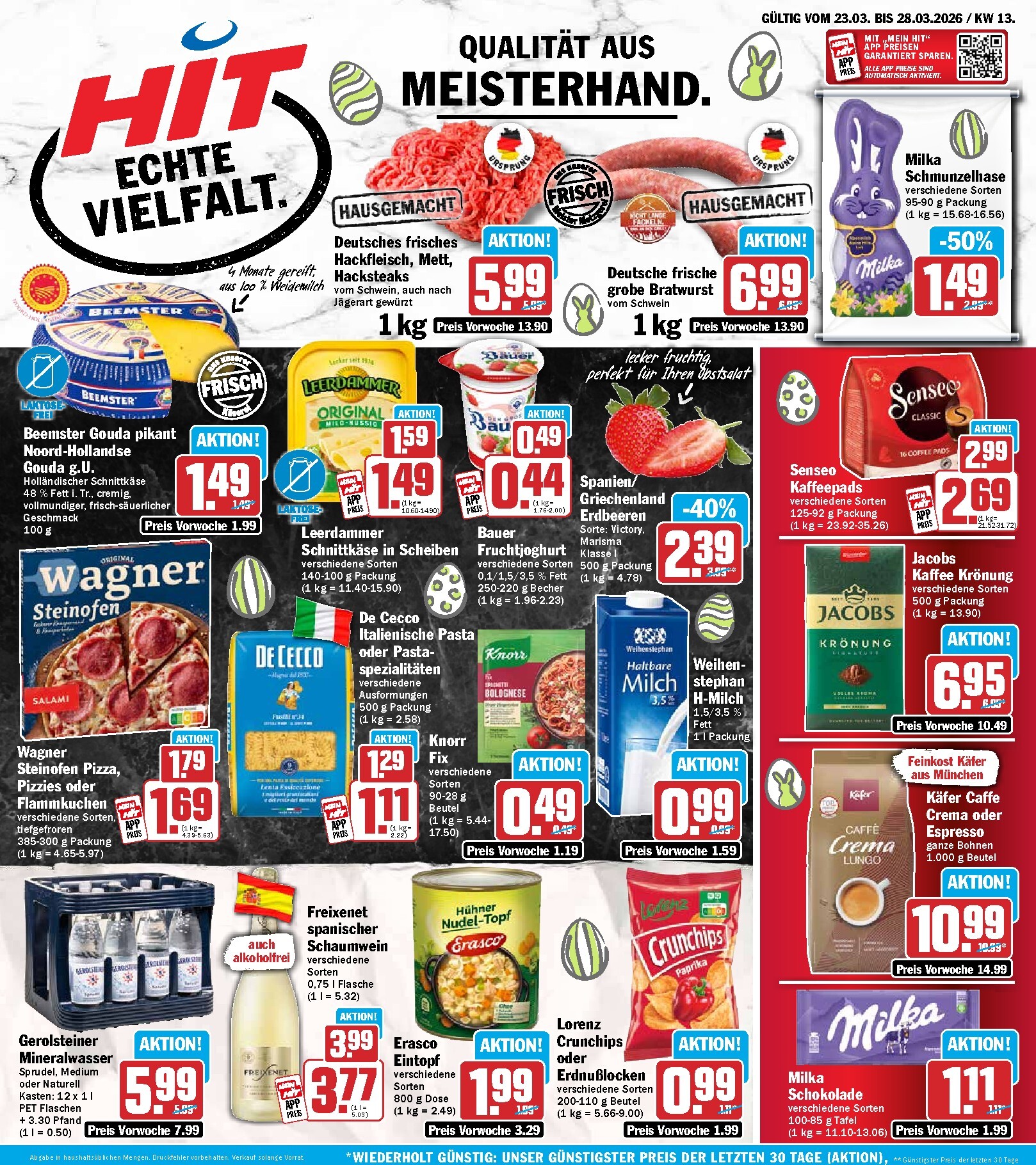 Hit-Prospekt gültig vom 23.03.2026 bis 28.03.2026