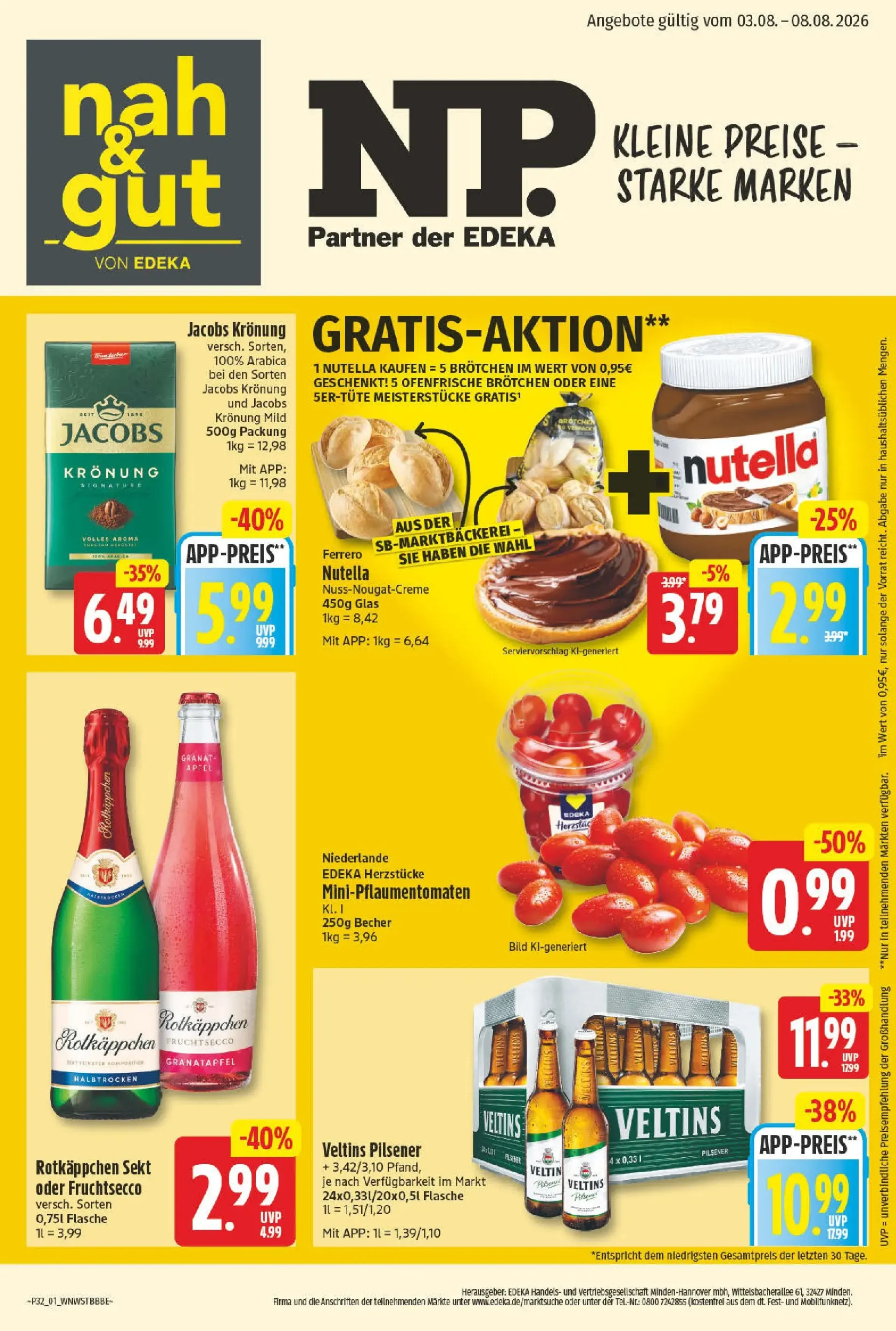 NP Prospekt nächste Woche – von Montag 03.08.2026 bis Samstag 08.08.2026