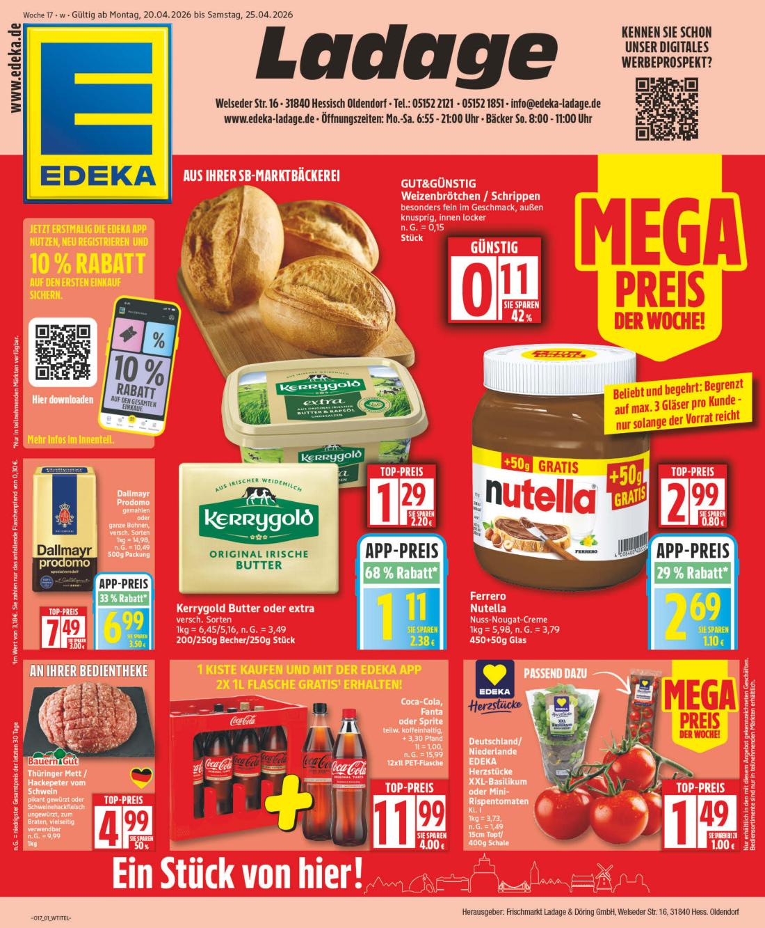 NP - Hessisch Oldendorf Prospekt nächste Woche – von Montag 20.04.2026 bis Samstag 25.04.2026