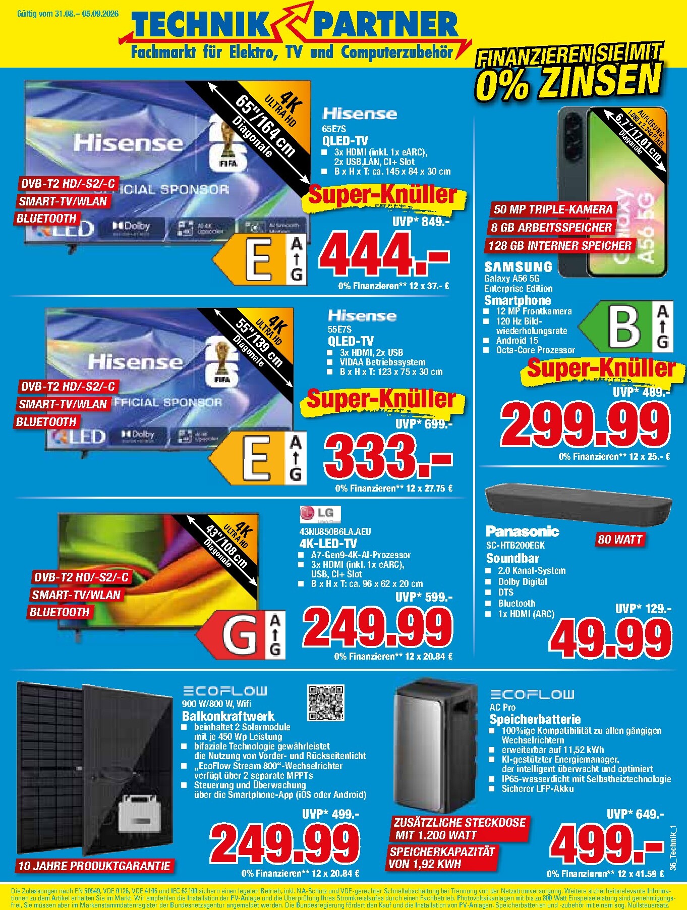 Herkules - Technik Partner Prospekt nächste Woche – von Montag 31.08.2026 bis Samstag 05.09.2026