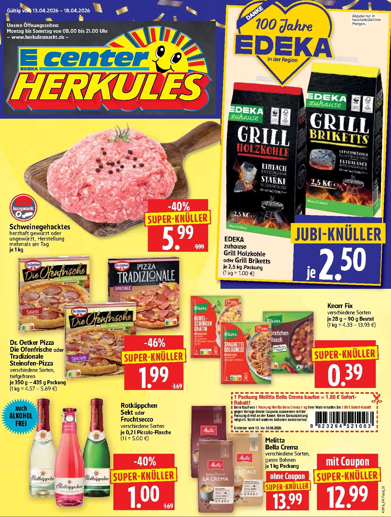 Herkules Prospekt nächste Woche – von Montag 13.04.2026 bis Samstag 18.04.2026