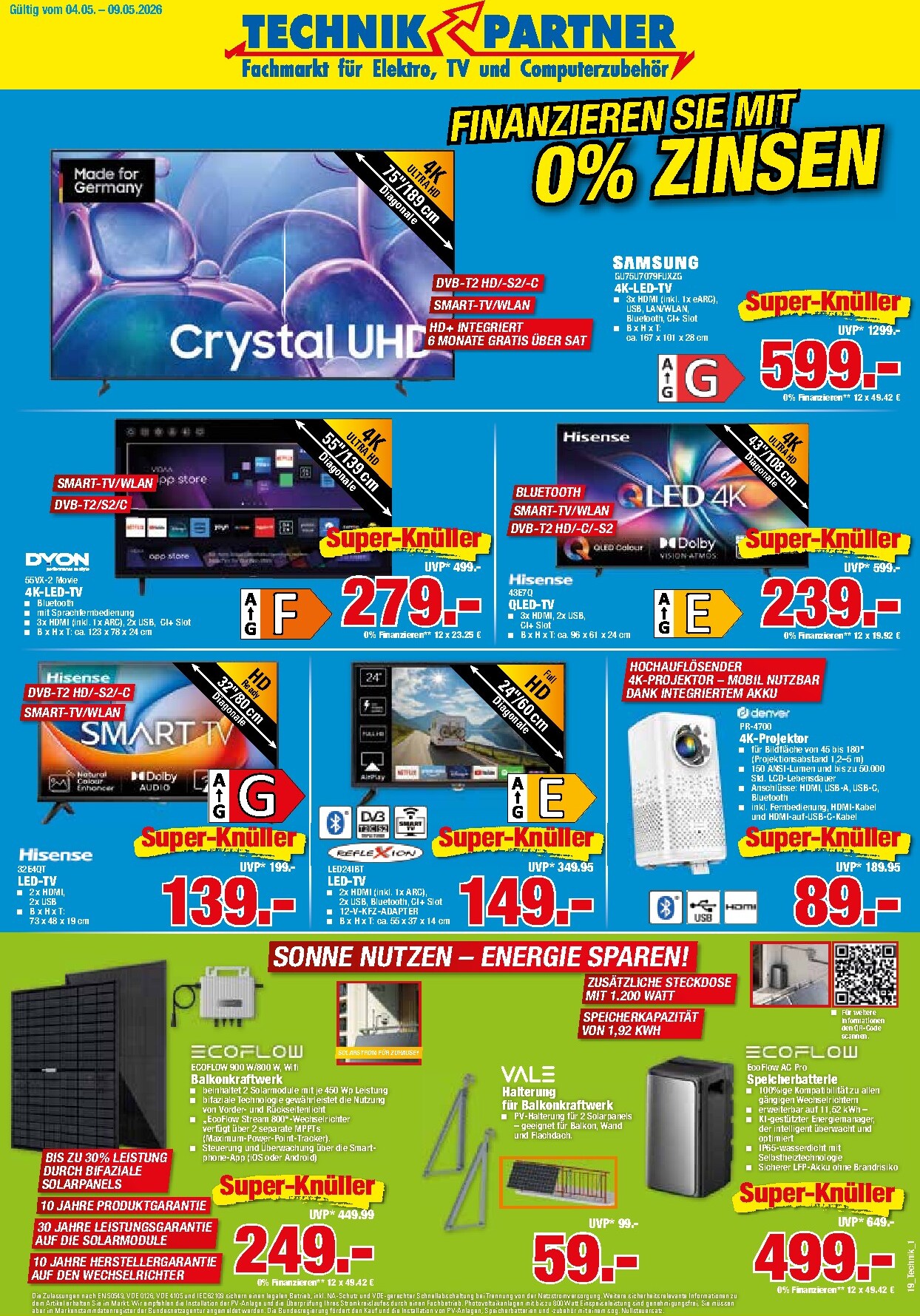Herkules - Technik Partner Prospekt nächste Woche – von Montag 04.05.2026 bis Samstag 09.05.2026