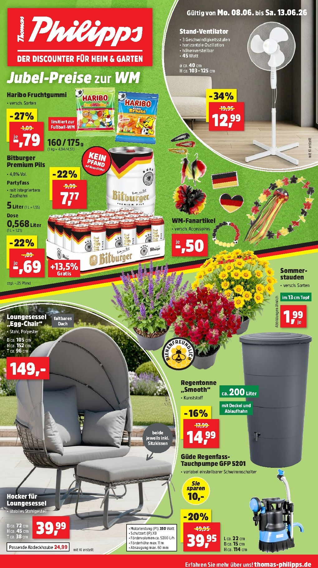 Thomas Phillips Prospekt nächste Woche – von Montag 08.06.2026 bis Samstag 13.06.2026