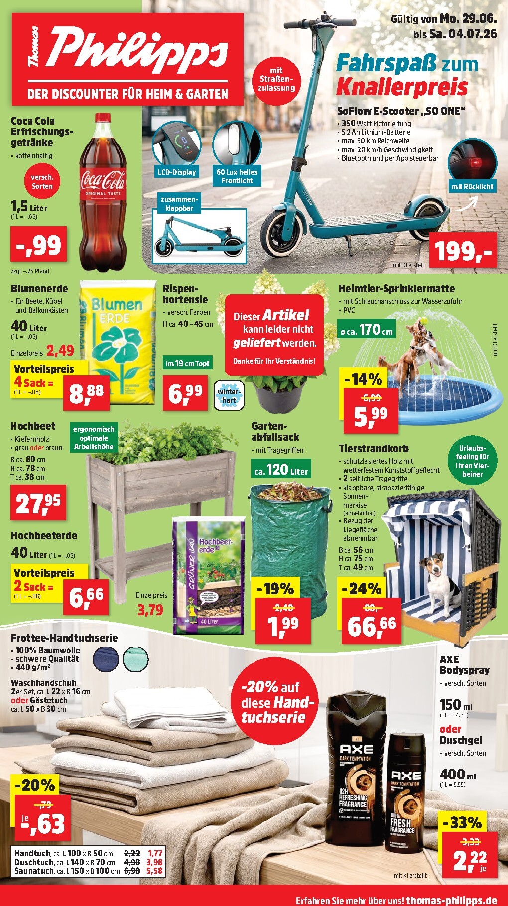 Thomas Phillips Prospekt nächste Woche – von Montag 29.06.2026 bis Samstag 04.07.2026