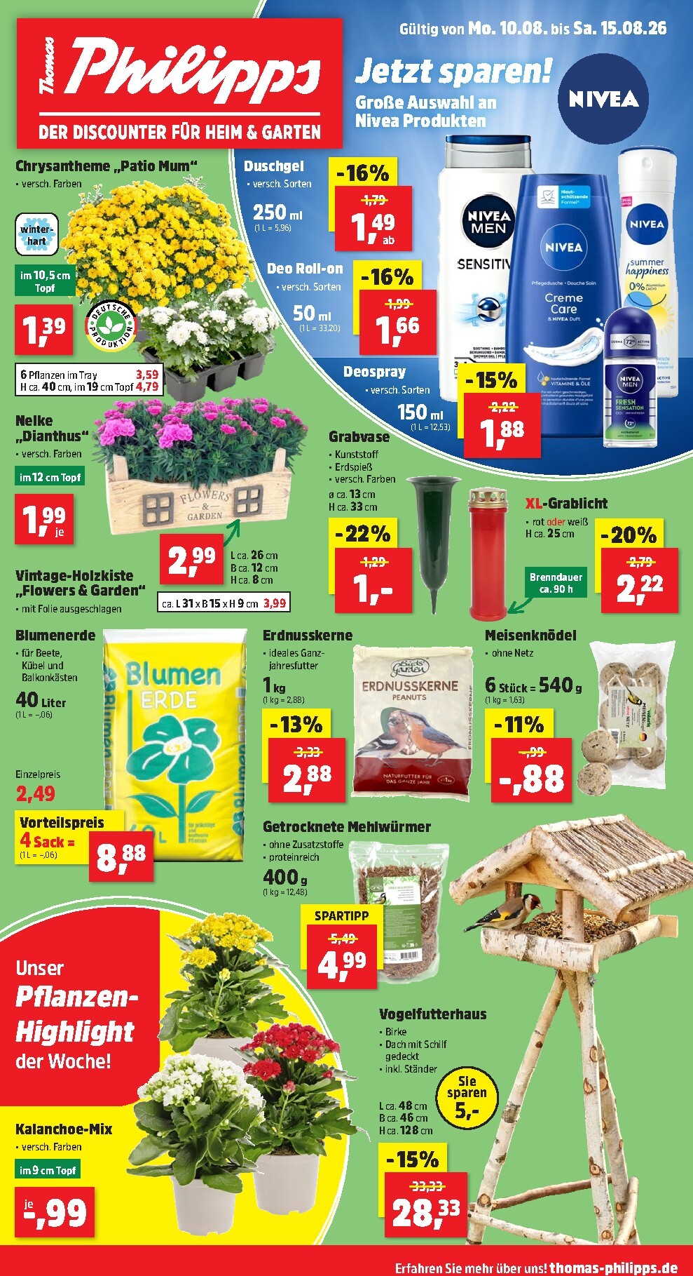 Thomas Phillips Prospekt nächste Woche – von Montag 10.08.2026 bis Samstag 15.08.2026