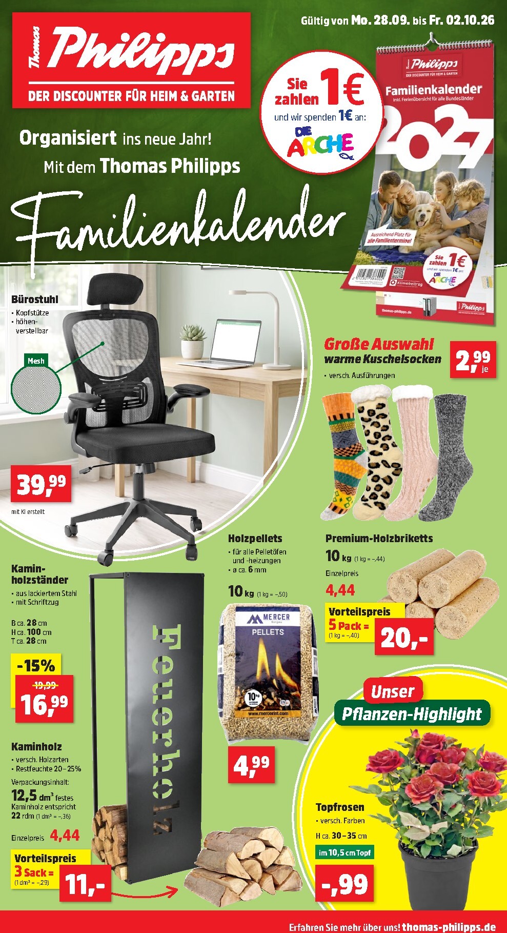 Thomas Phillips Prospekt nächste Woche – von Montag 28.09.2026 bis Freitag 02.10.2026