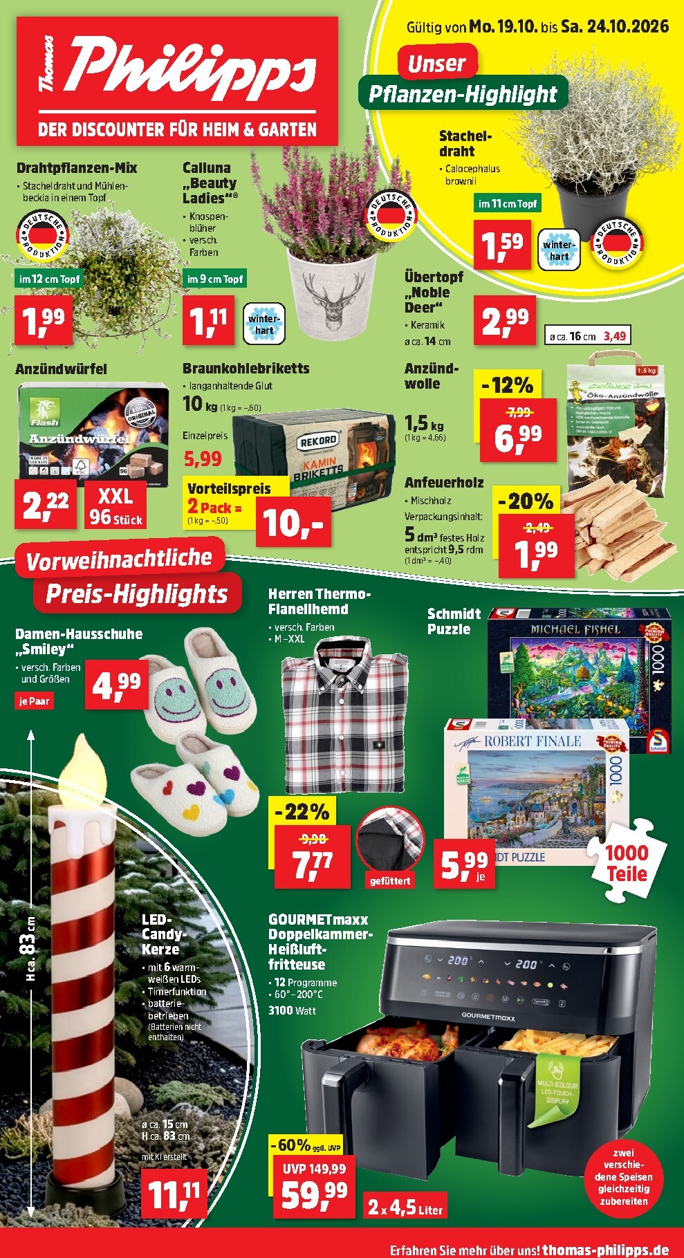 Thomas Phillips Prospekt nächste Woche – von Montag 19.10.2026 bis Samstag 24.10.2026