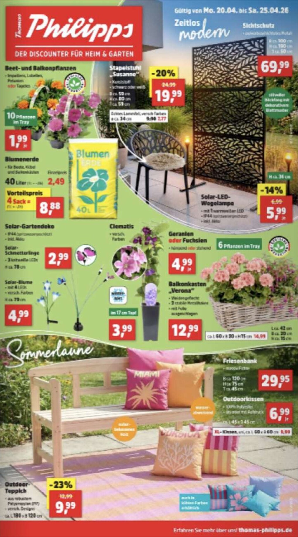 Thomas Phillips Prospekt nächste Woche – von Montag 20.04.2026 bis Samstag 25.04.2026