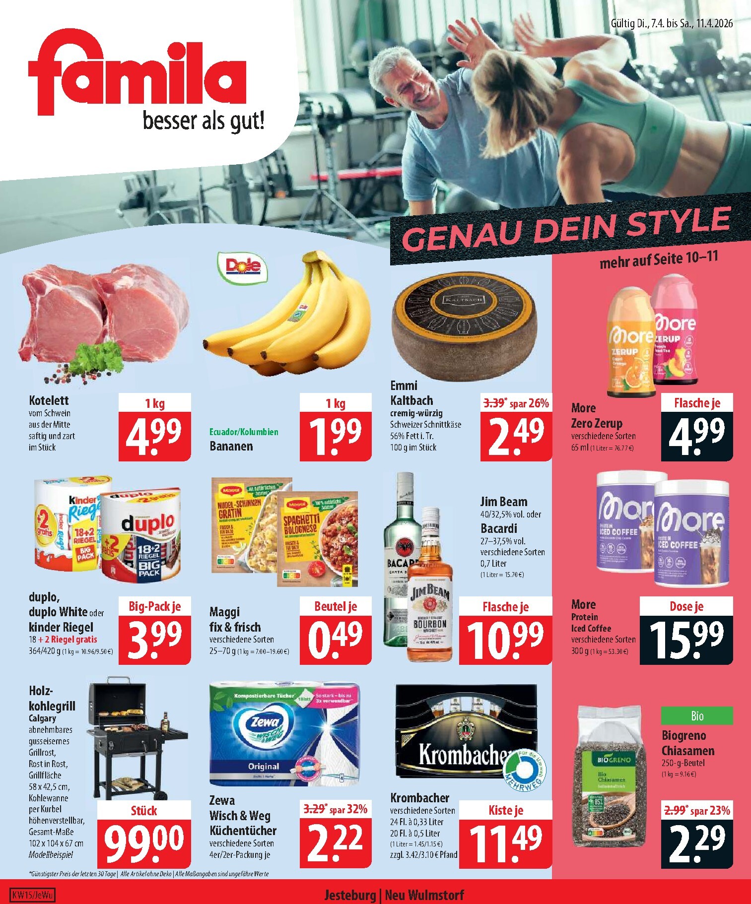 Famila Nordost-Prospekt gültig vom 07.04.2026 bis 11.04.2026