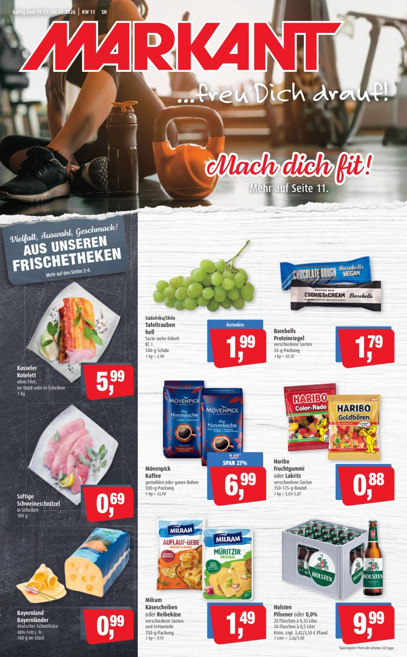Markant Freu Dich Drauf-Prospekt gültig vom 09.03.2026 bis 14.03.2026