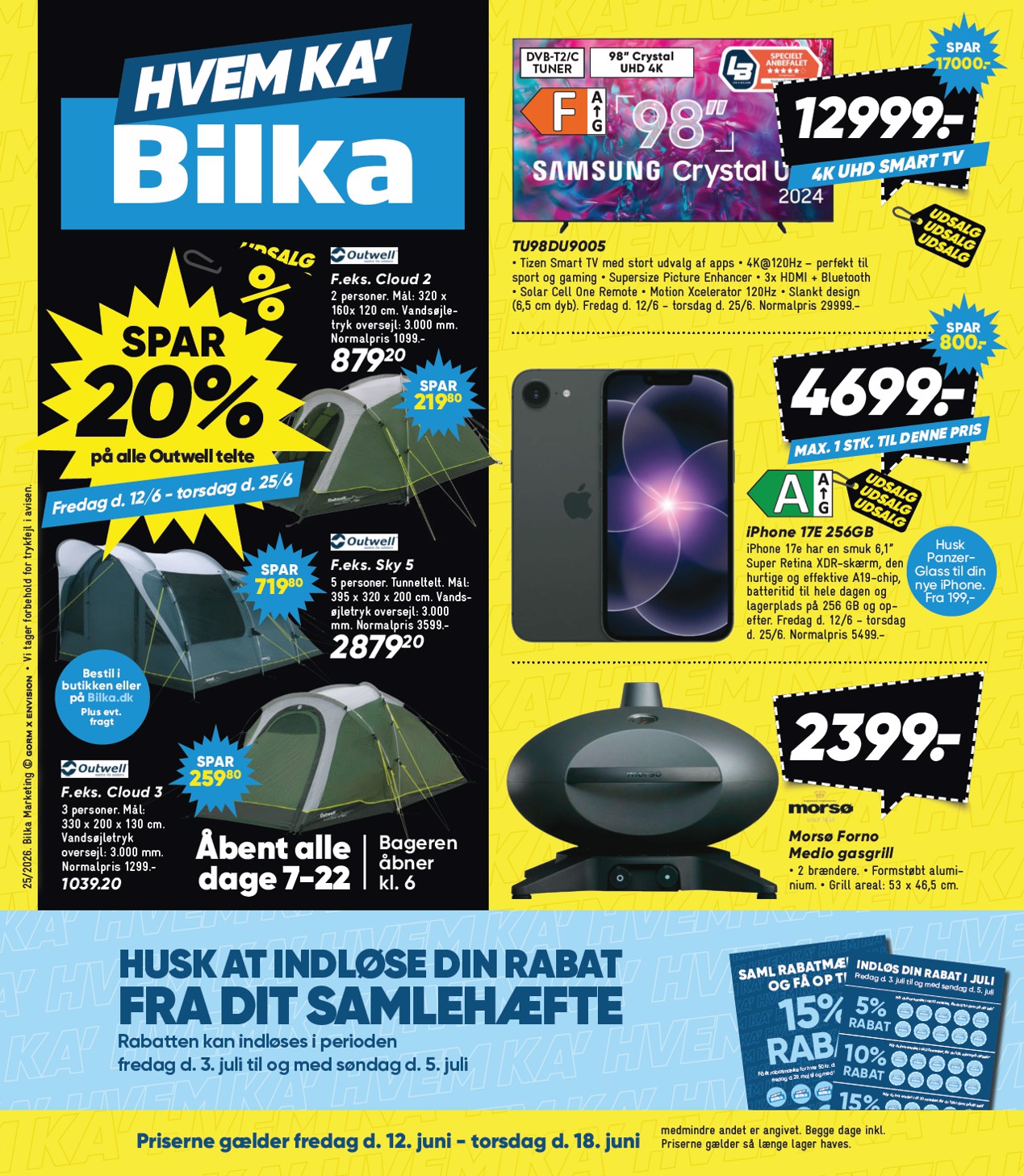 Bilka - Nonfood tilbudsavis for næste uge fra fredag, 12.06.2026 til torsdag, 18.06.2026