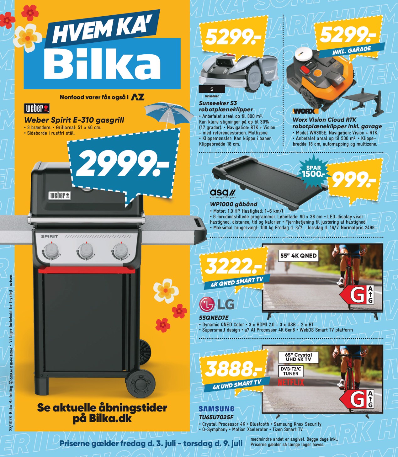 Bilka - Nonfood tilbudsavis for næste uge fra fredag, 03.07.2026 til torsdag, 09.07.2026