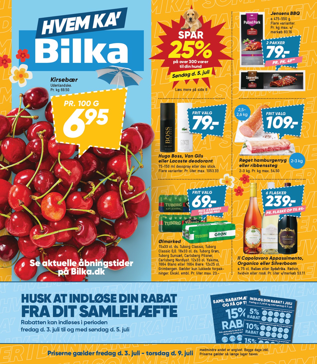 Bilka tilbudsavis for næste uge fra fredag, 03.07.2026 til torsdag, 09.07.2026
