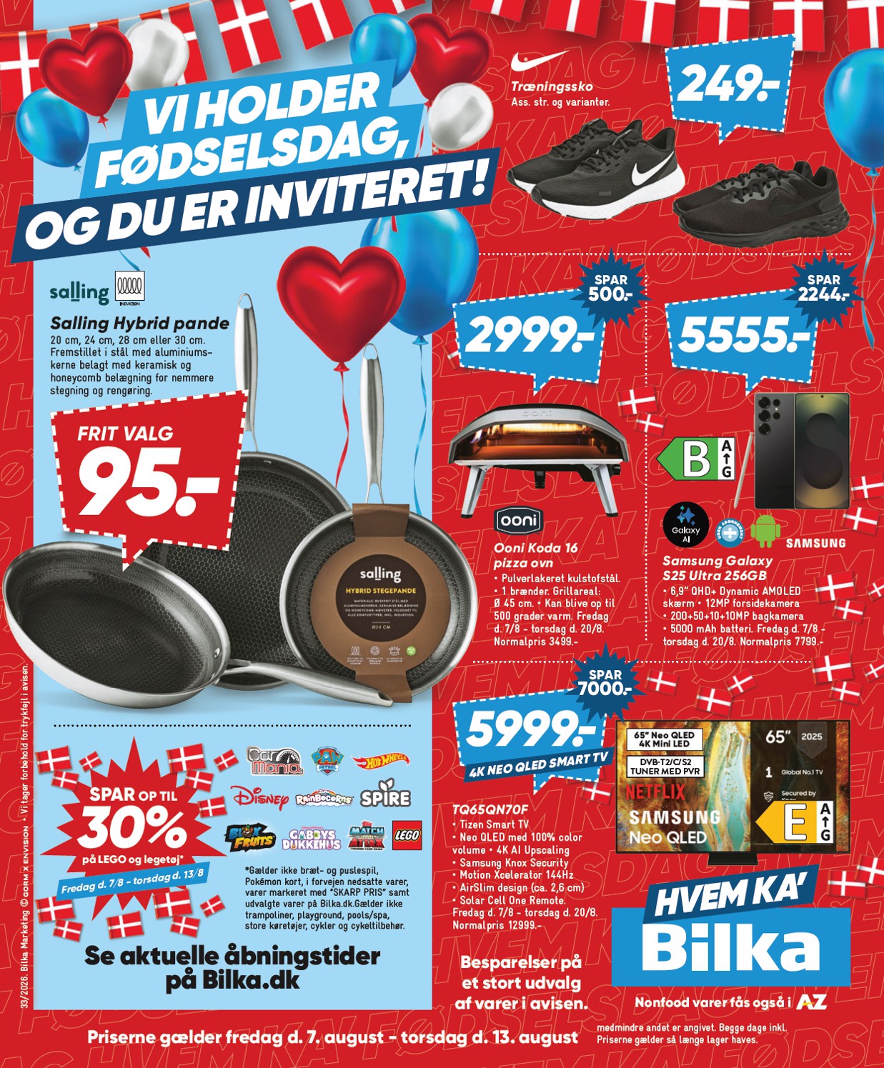 Aktuel Bilka - Nonfood tilbudsavis fra fredag, 07.08.2026 til torsdag, 13.08.2026