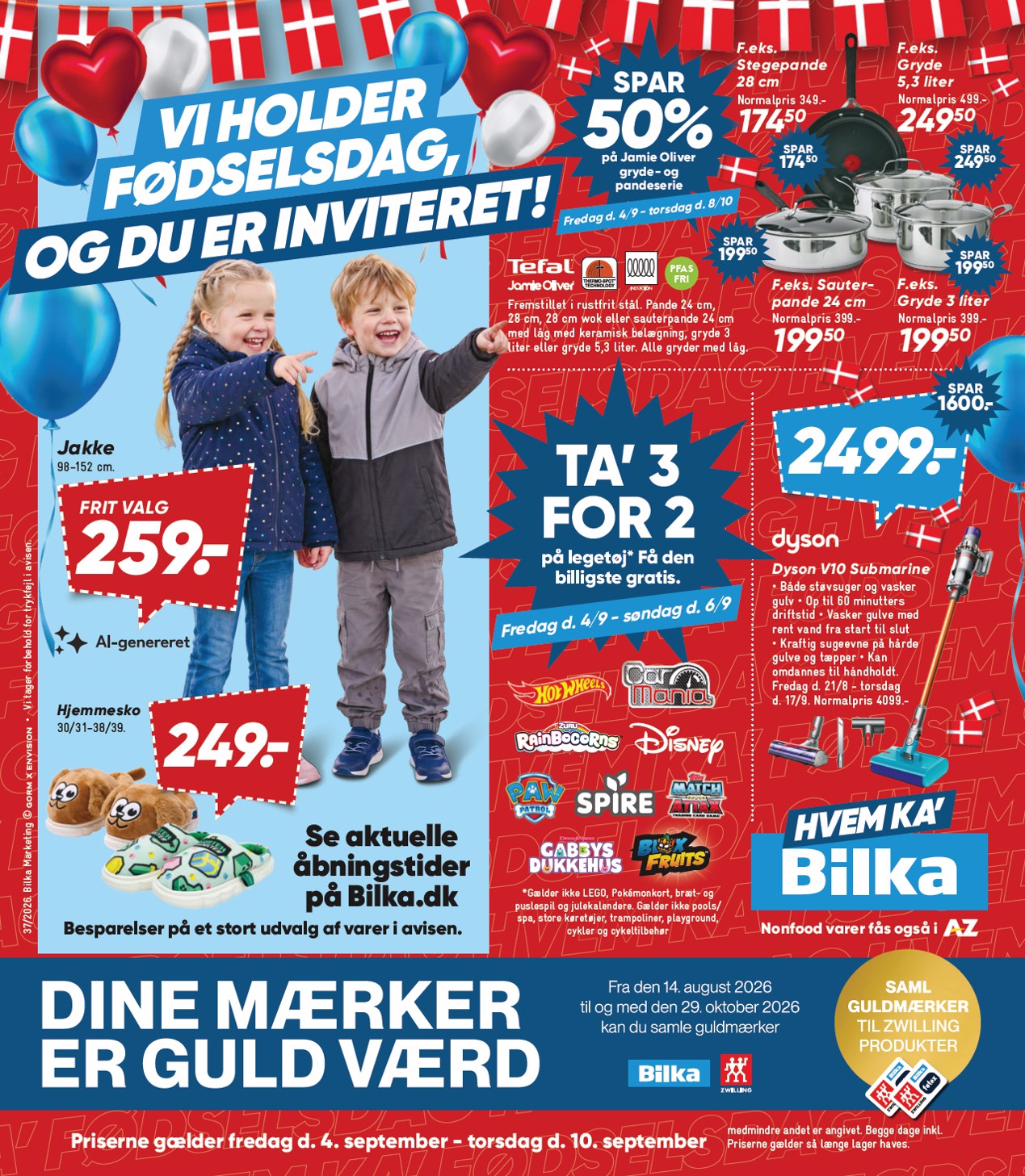 Bilka - Nonfood tilbudsavis for næste uge fra fredag, 04.09.2026 til torsdag, 10.09.2026