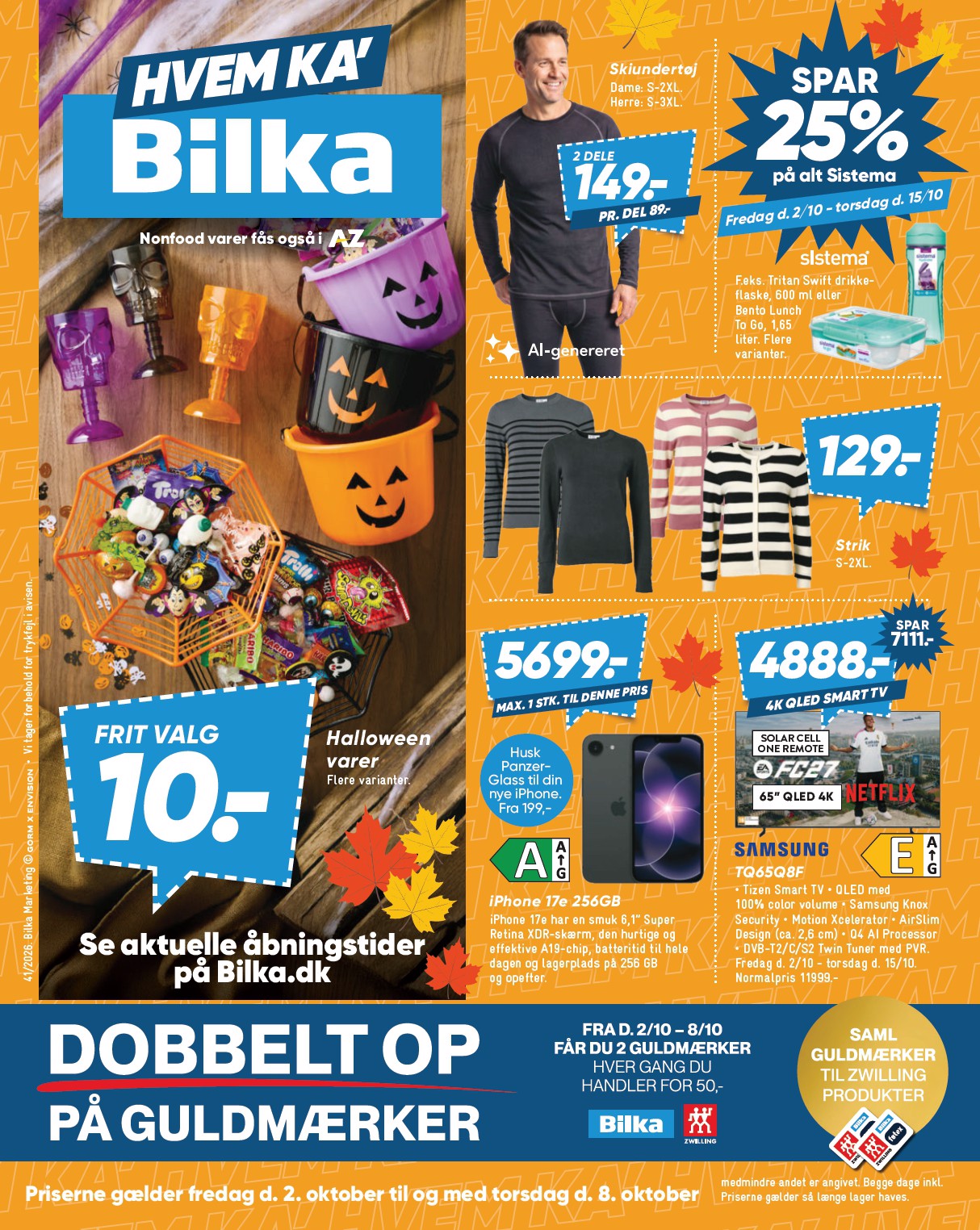 Bilka - Nonfood tilbudsavis for næste uge fra fredag, 02.10.2026 til torsdag, 08.10.2026