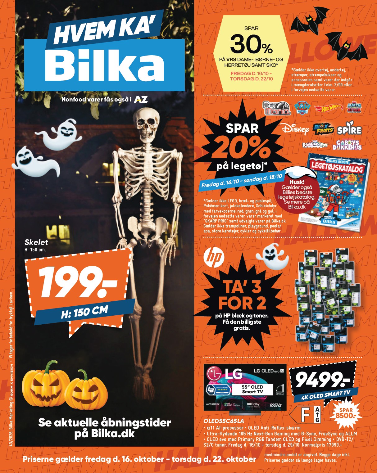 Bilka - Nonfood tilbudsavis for næste uge fra fredag, 16.10.2026 til torsdag, 22.10.2026
